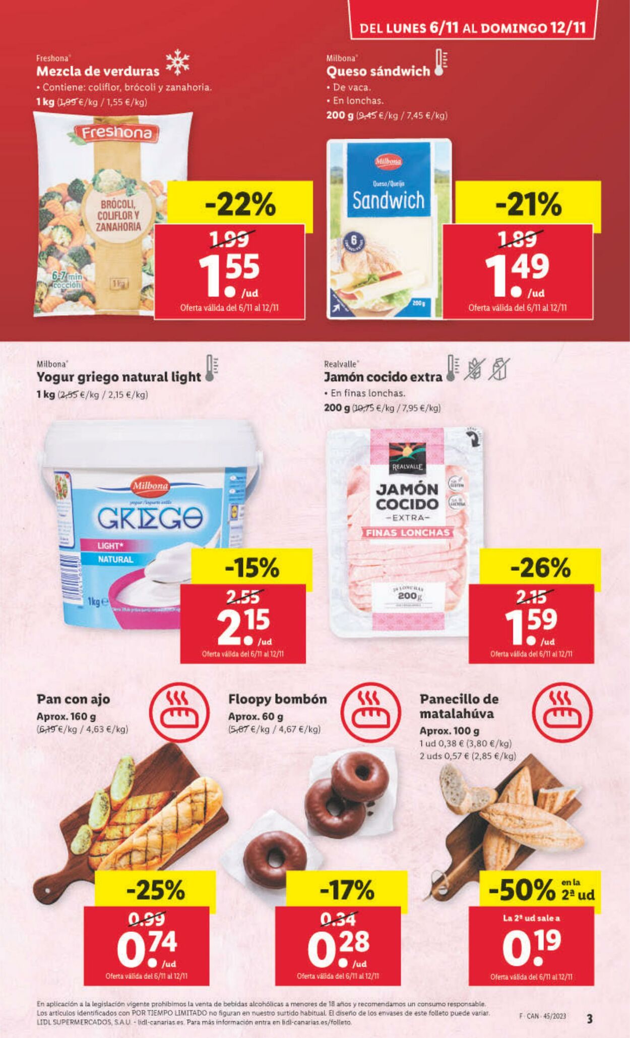 Folleto Lidl 06.11.2023 - 12.11.2023