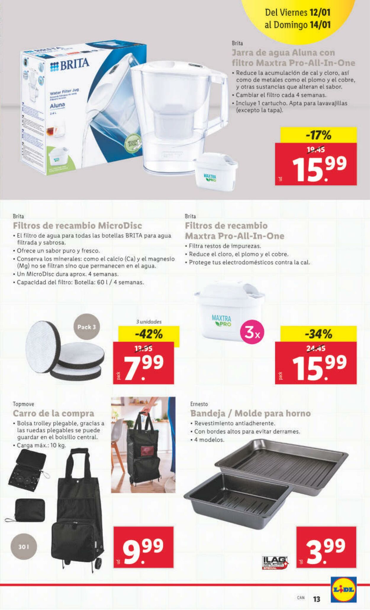 Folleto Lidl 08.01.2024 - 14.01.2024