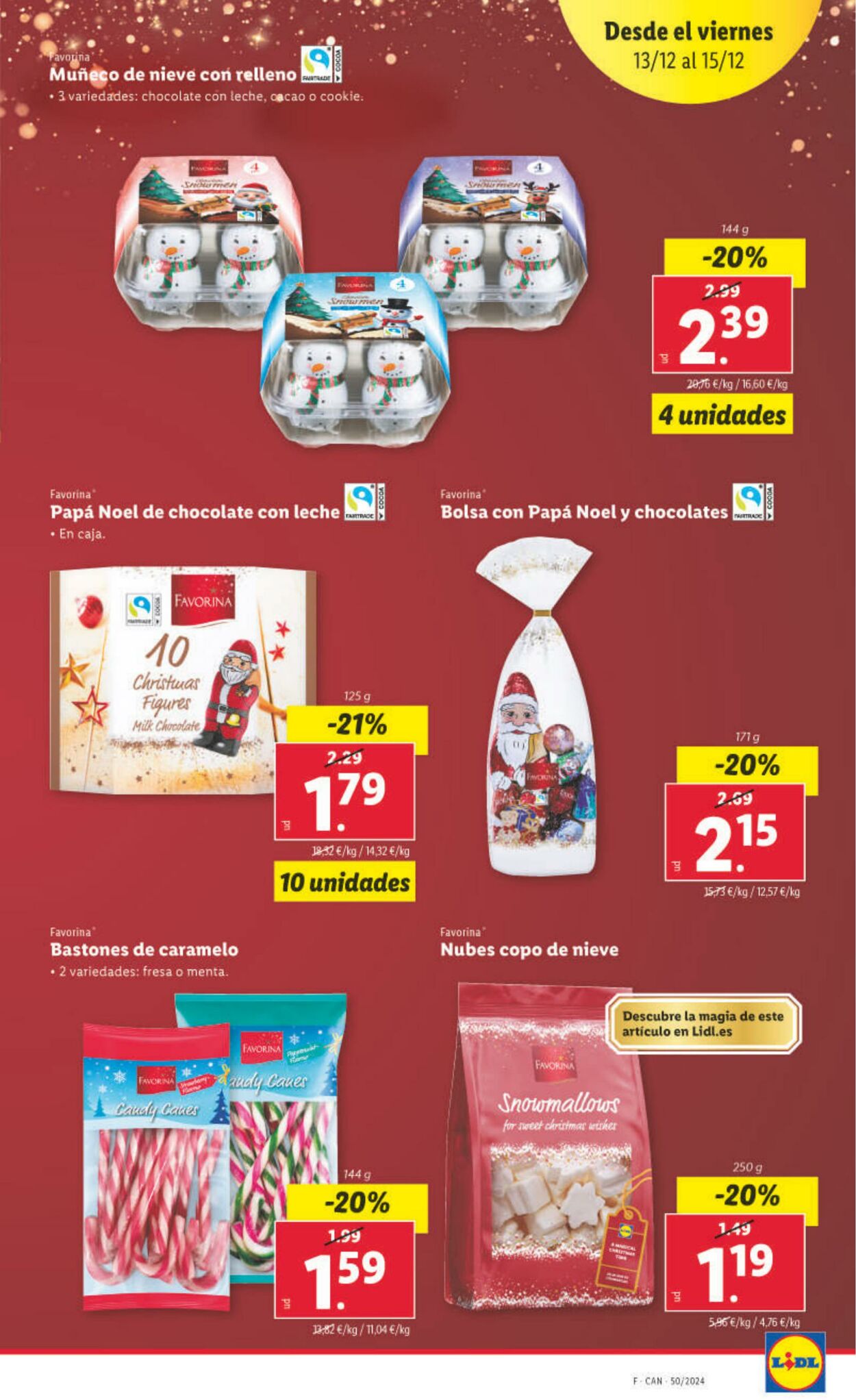 Folleto Lidl 09.12.2024 - 15.12.2024