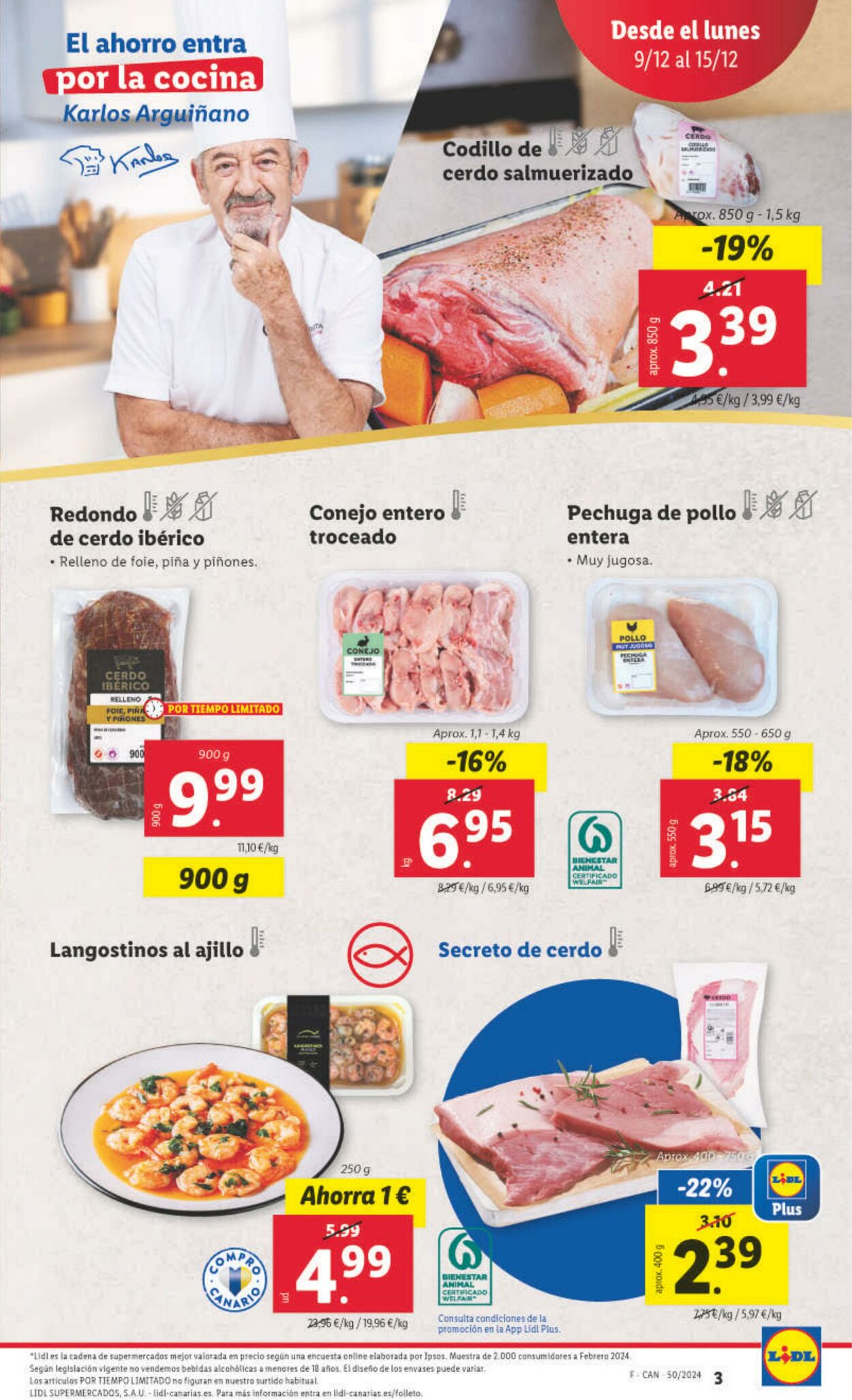 Folleto Lidl 09.12.2024 - 15.12.2024