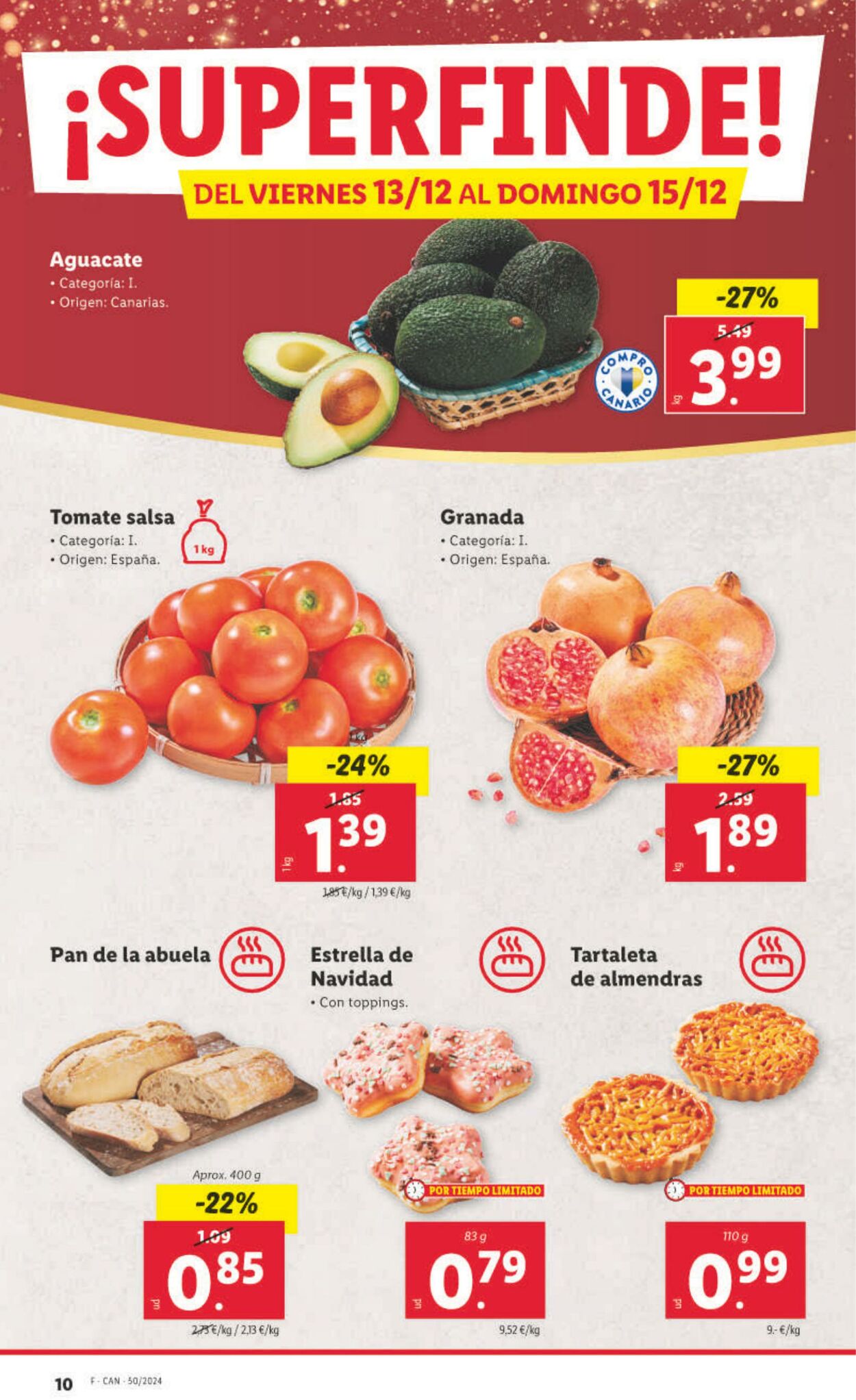 Folleto Lidl 09.12.2024 - 15.12.2024