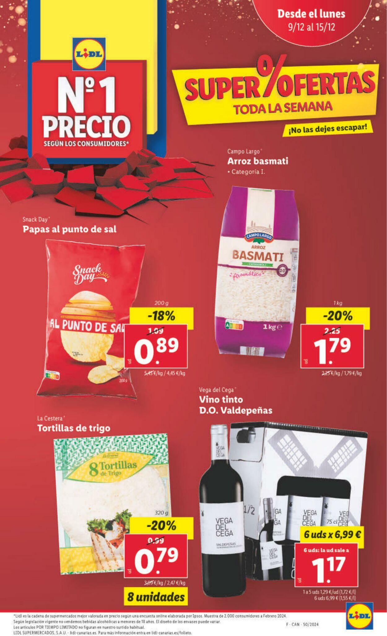 Folleto Lidl 09.12.2024 - 15.12.2024