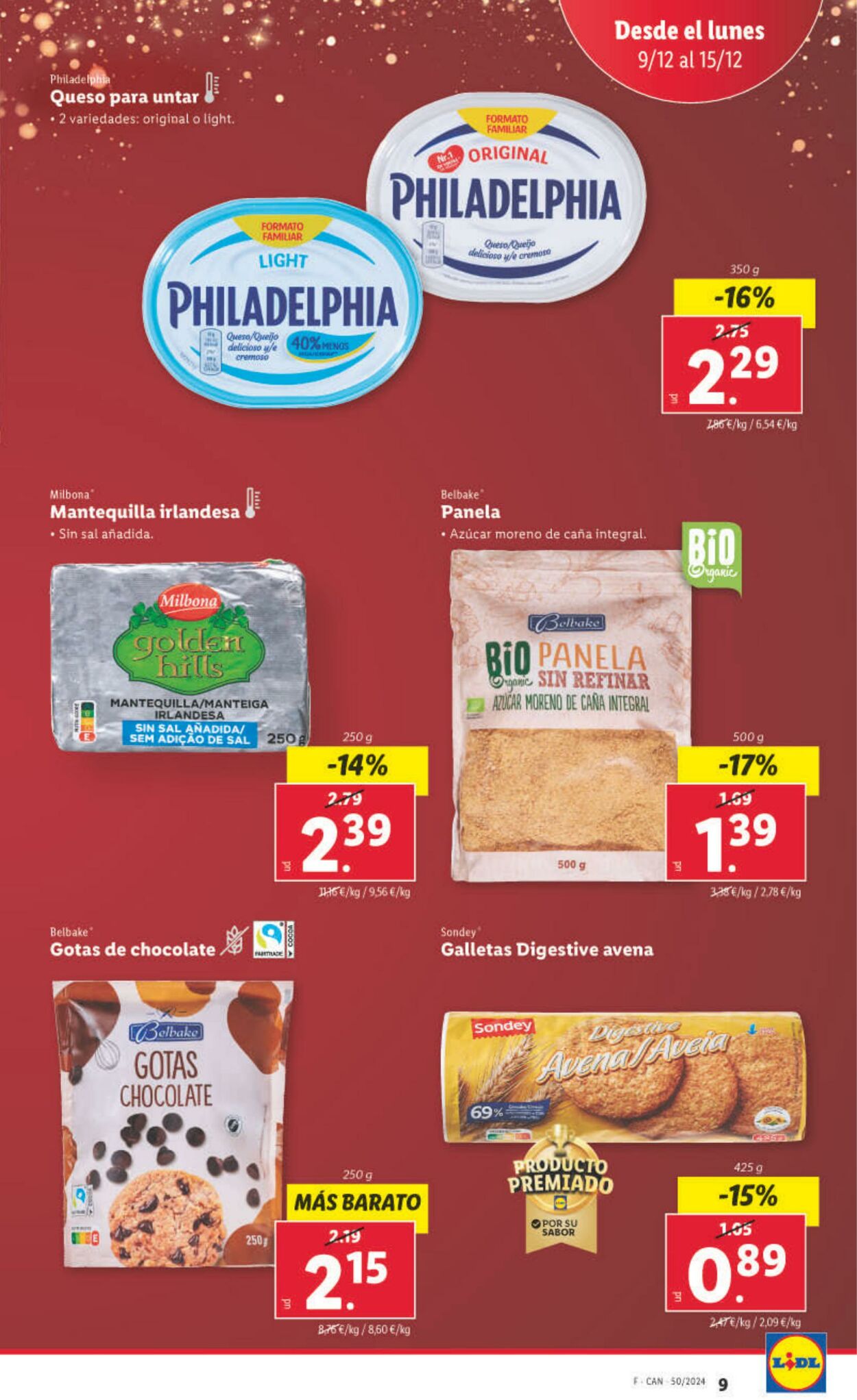 Folleto Lidl 09.12.2024 - 15.12.2024