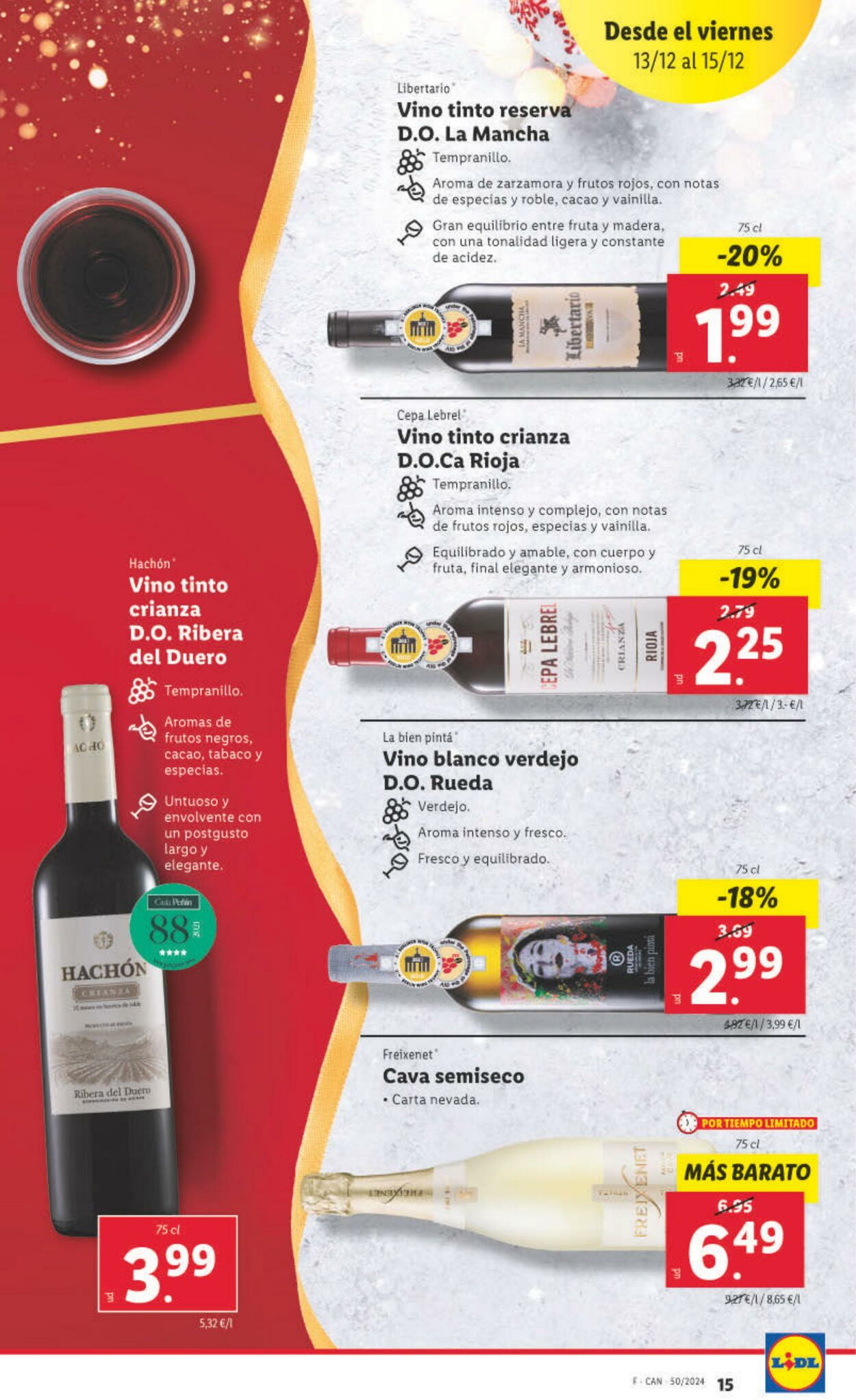 Folleto Lidl 09.12.2024 - 15.12.2024