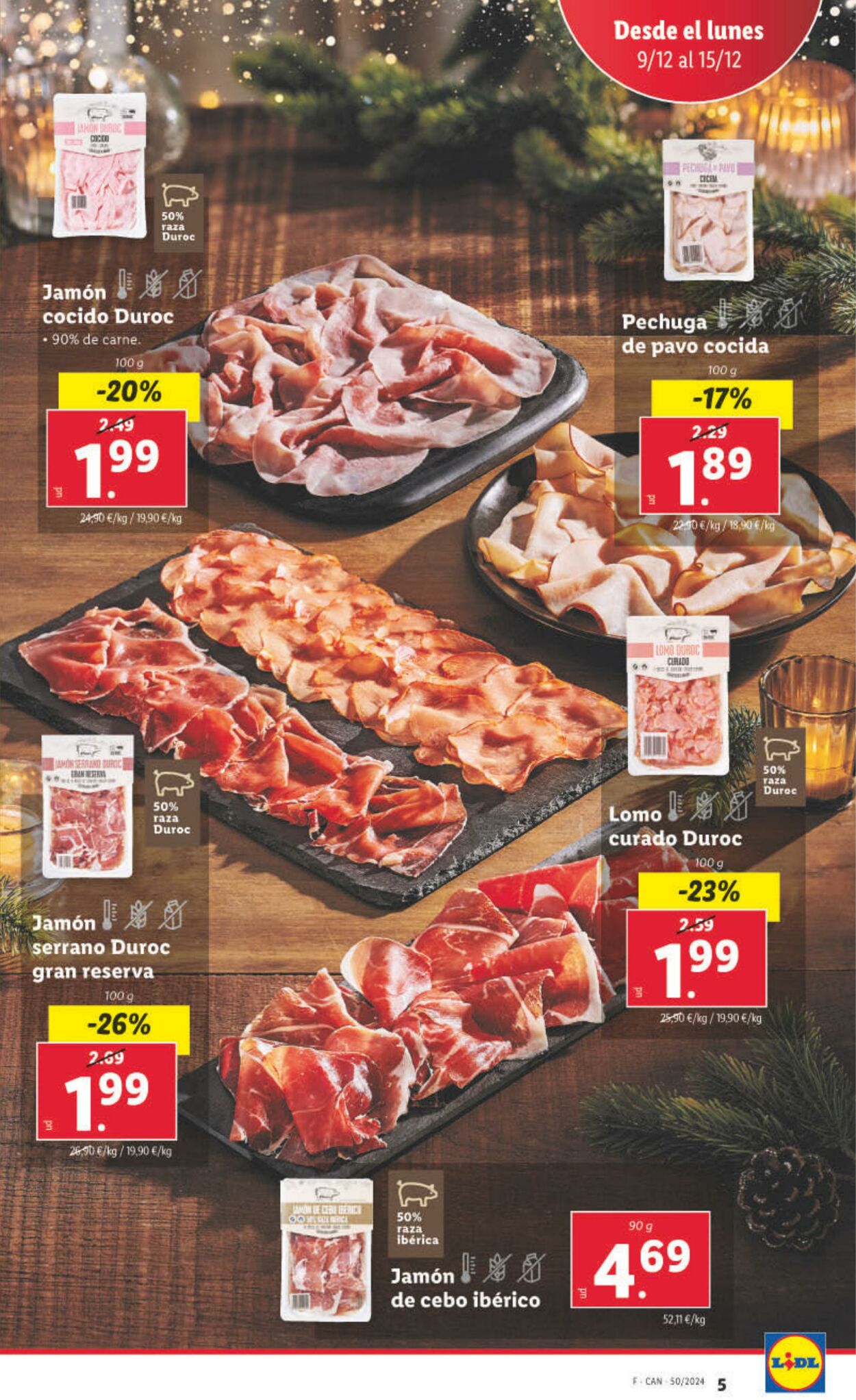 Folleto Lidl 09.12.2024 - 15.12.2024