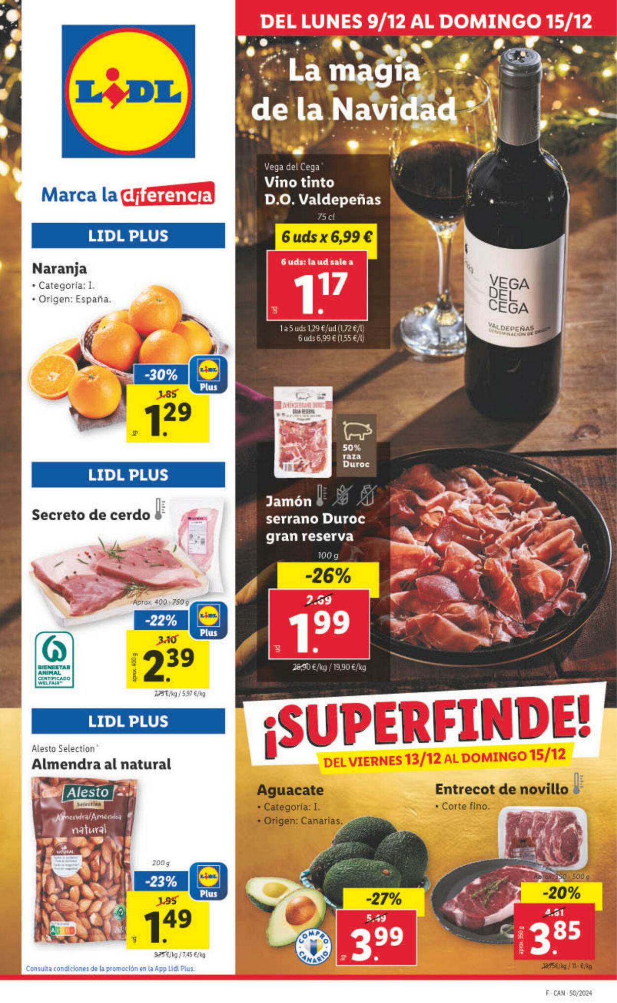 Folleto Lidl 09.12.2024 - 15.12.2024