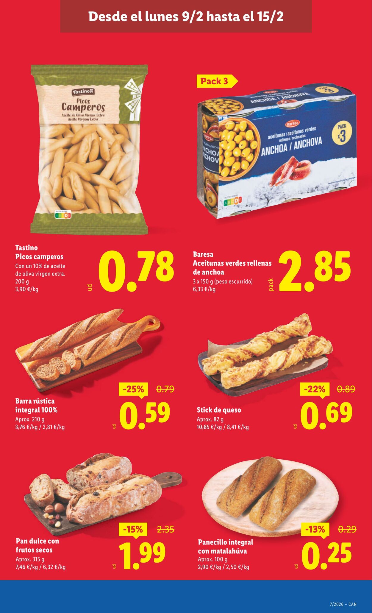 Folleto Lidl 09.02.2026 - 15.02.2026