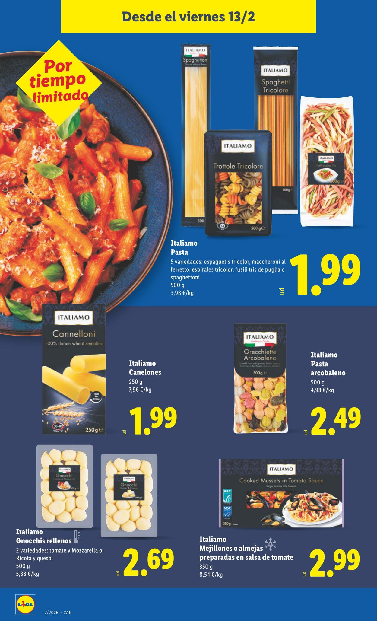 Folleto Lidl 09.02.2026 - 15.02.2026