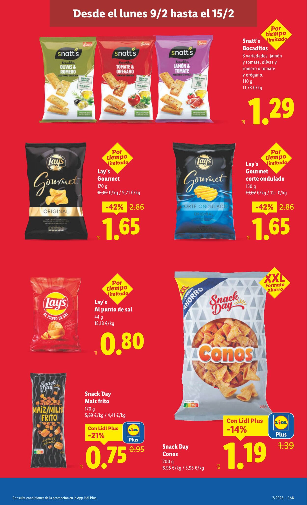 Folleto Lidl 09.02.2026 - 15.02.2026