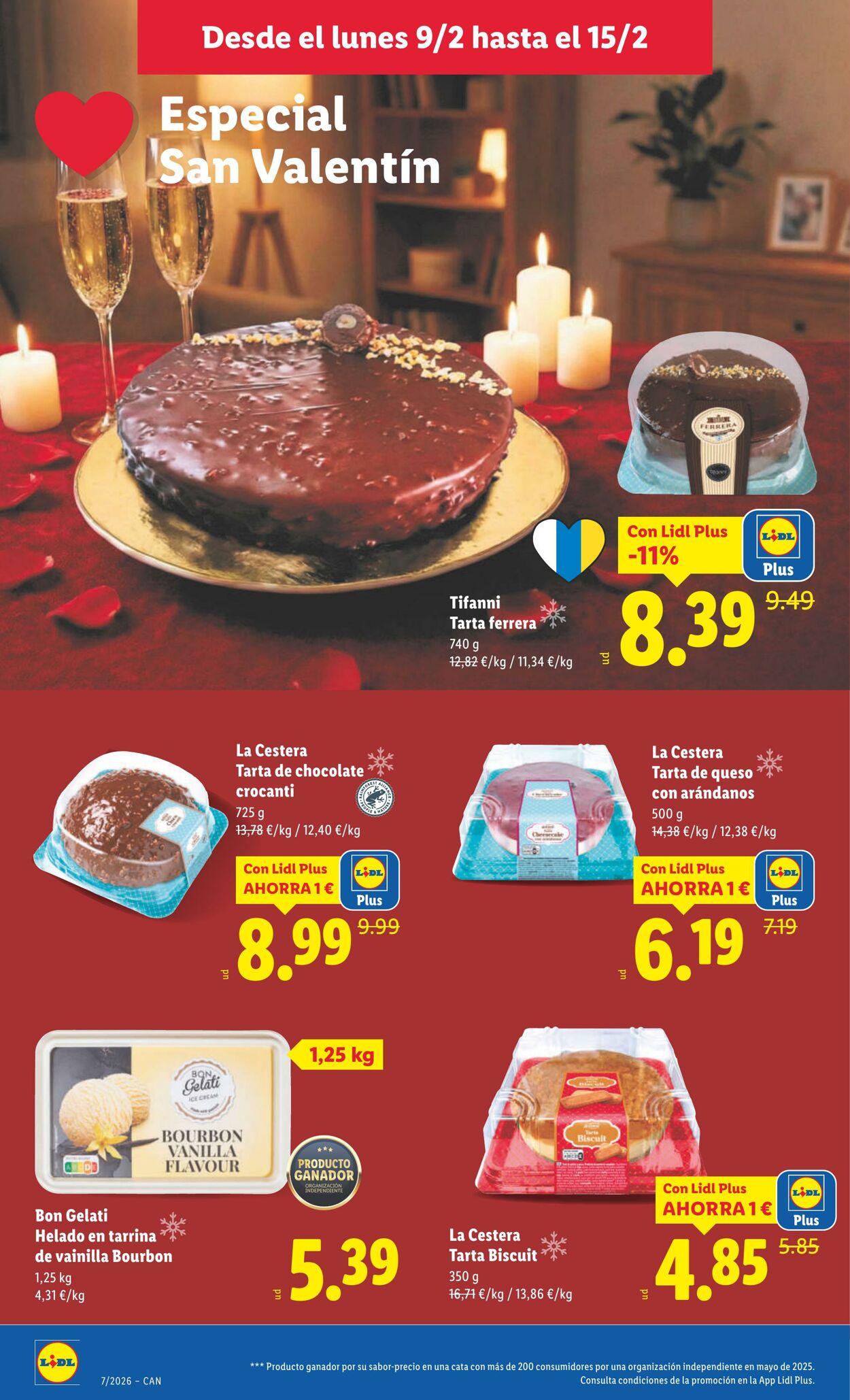 Folleto Lidl 09.02.2026 - 15.02.2026