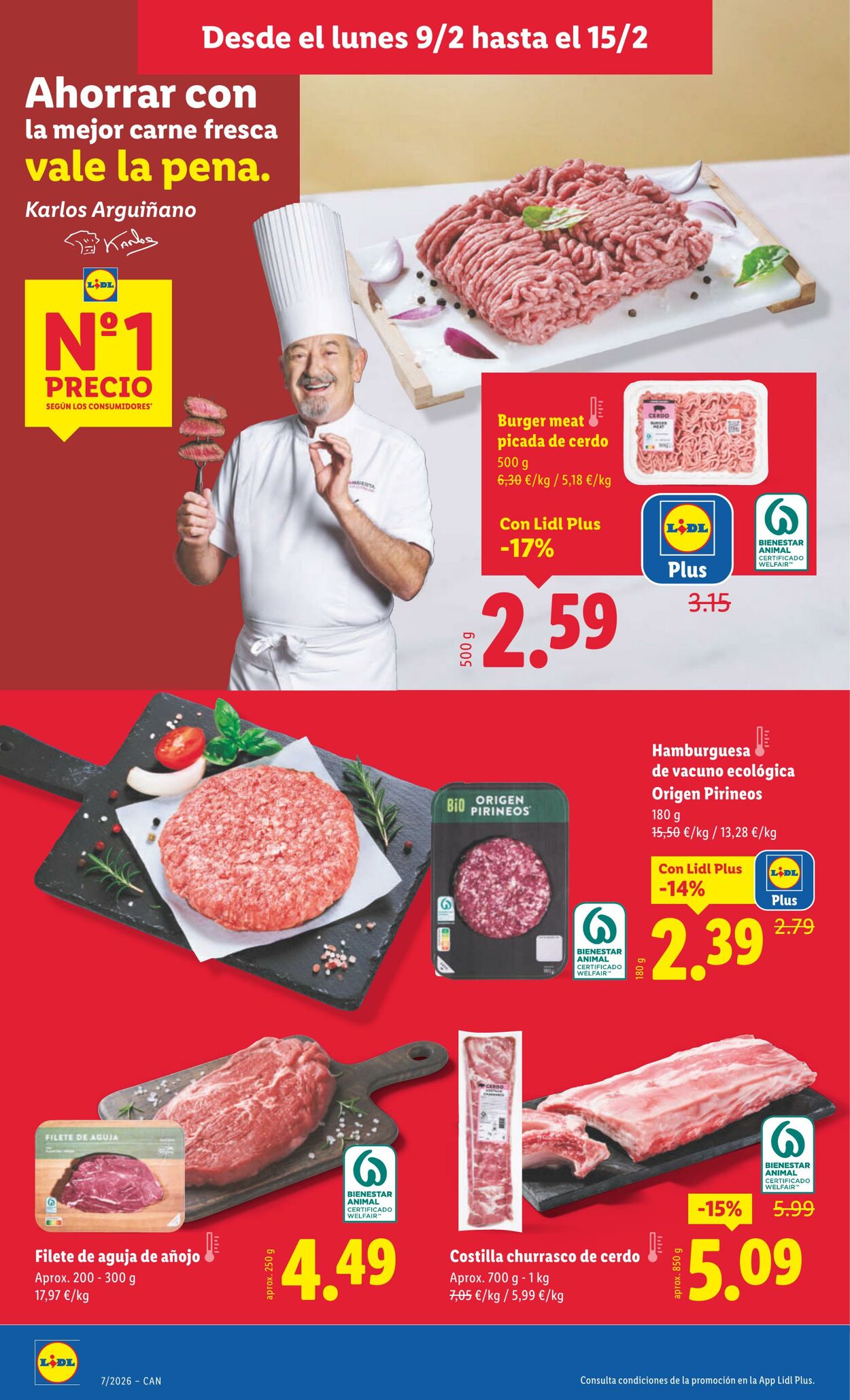 Folleto Lidl 09.02.2026 - 15.02.2026