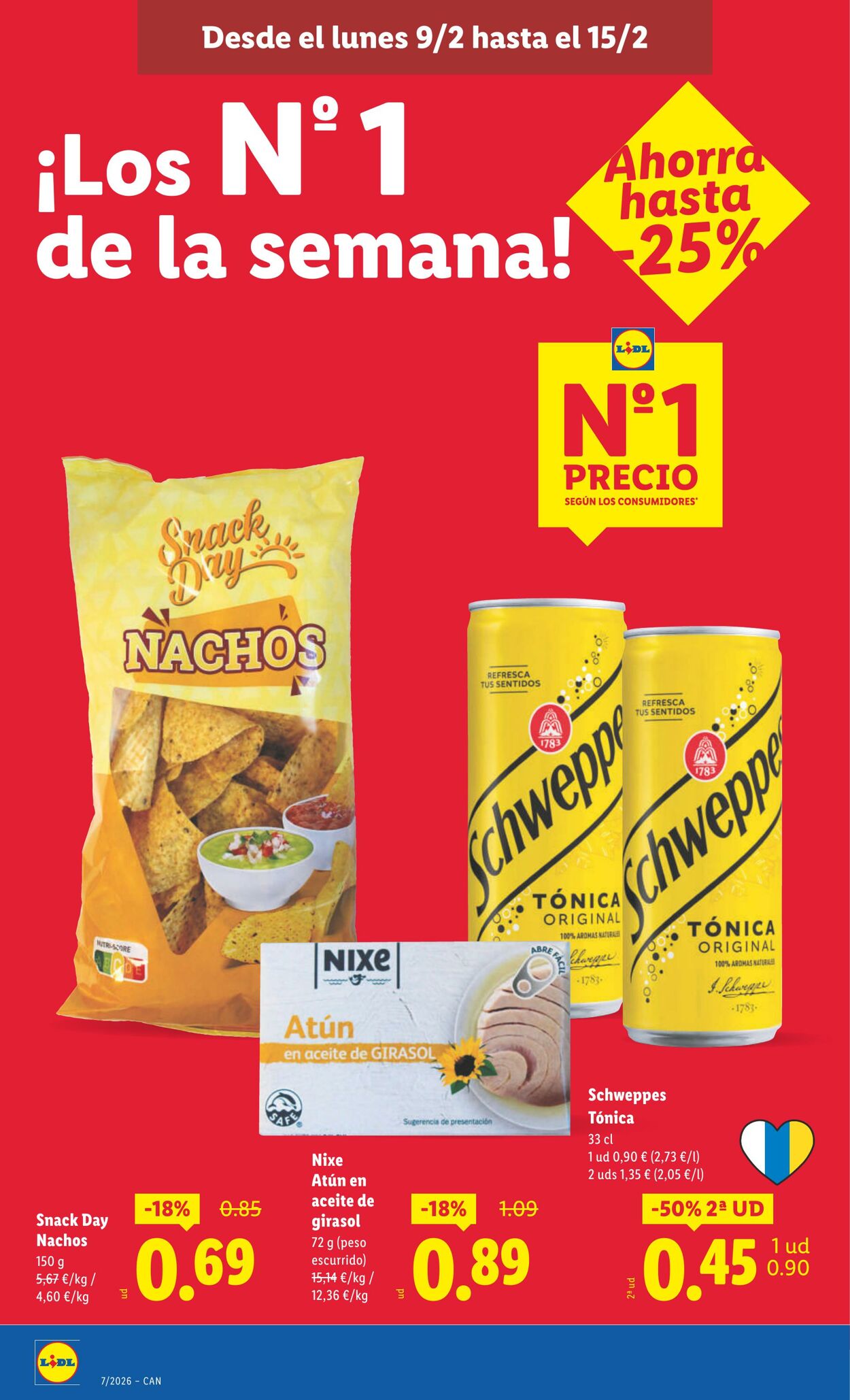 Folleto Lidl 09.02.2026 - 15.02.2026