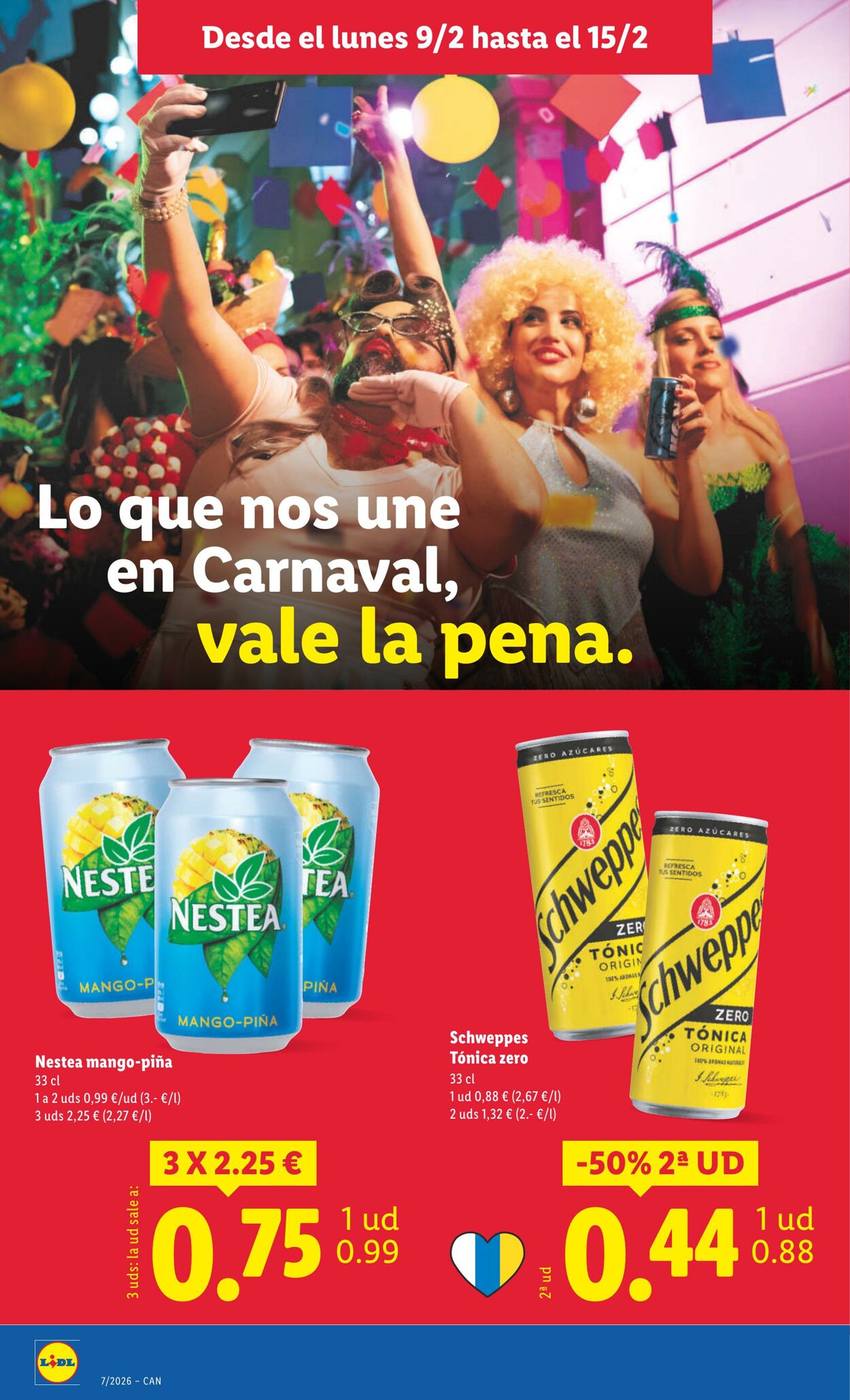 Folleto Lidl 09.02.2026 - 15.02.2026