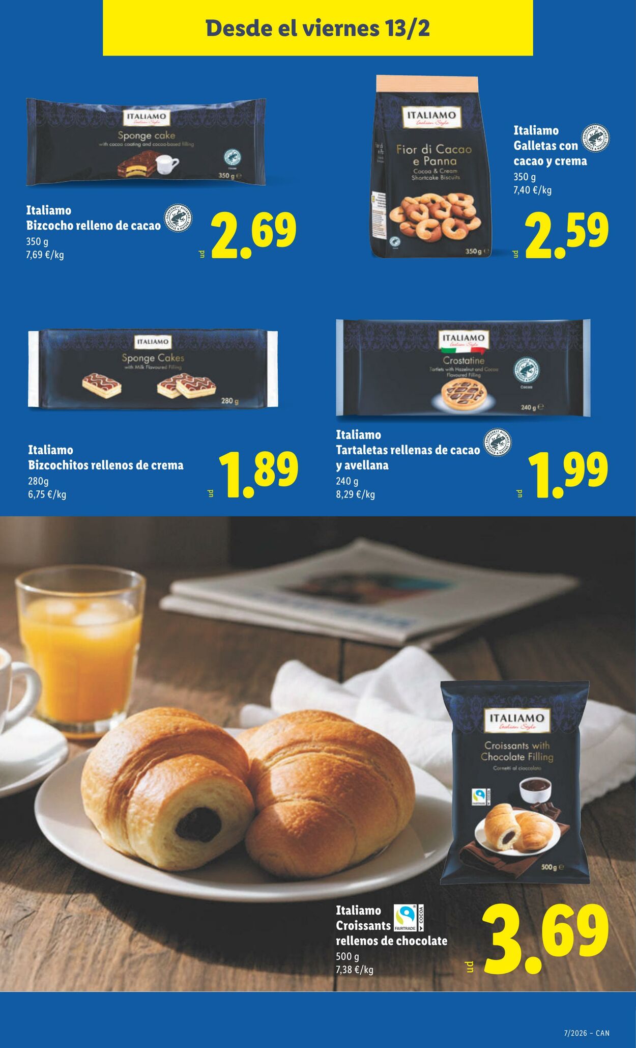 Folleto Lidl 09.02.2026 - 15.02.2026