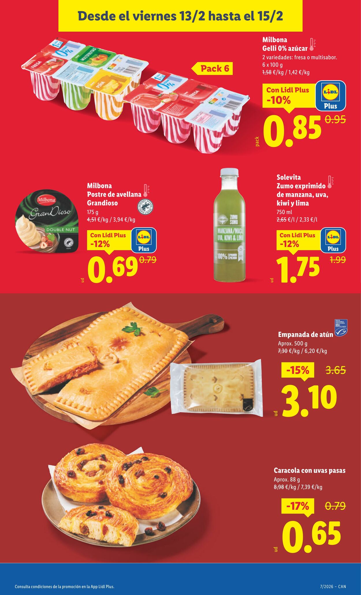 Folleto Lidl 09.02.2026 - 15.02.2026