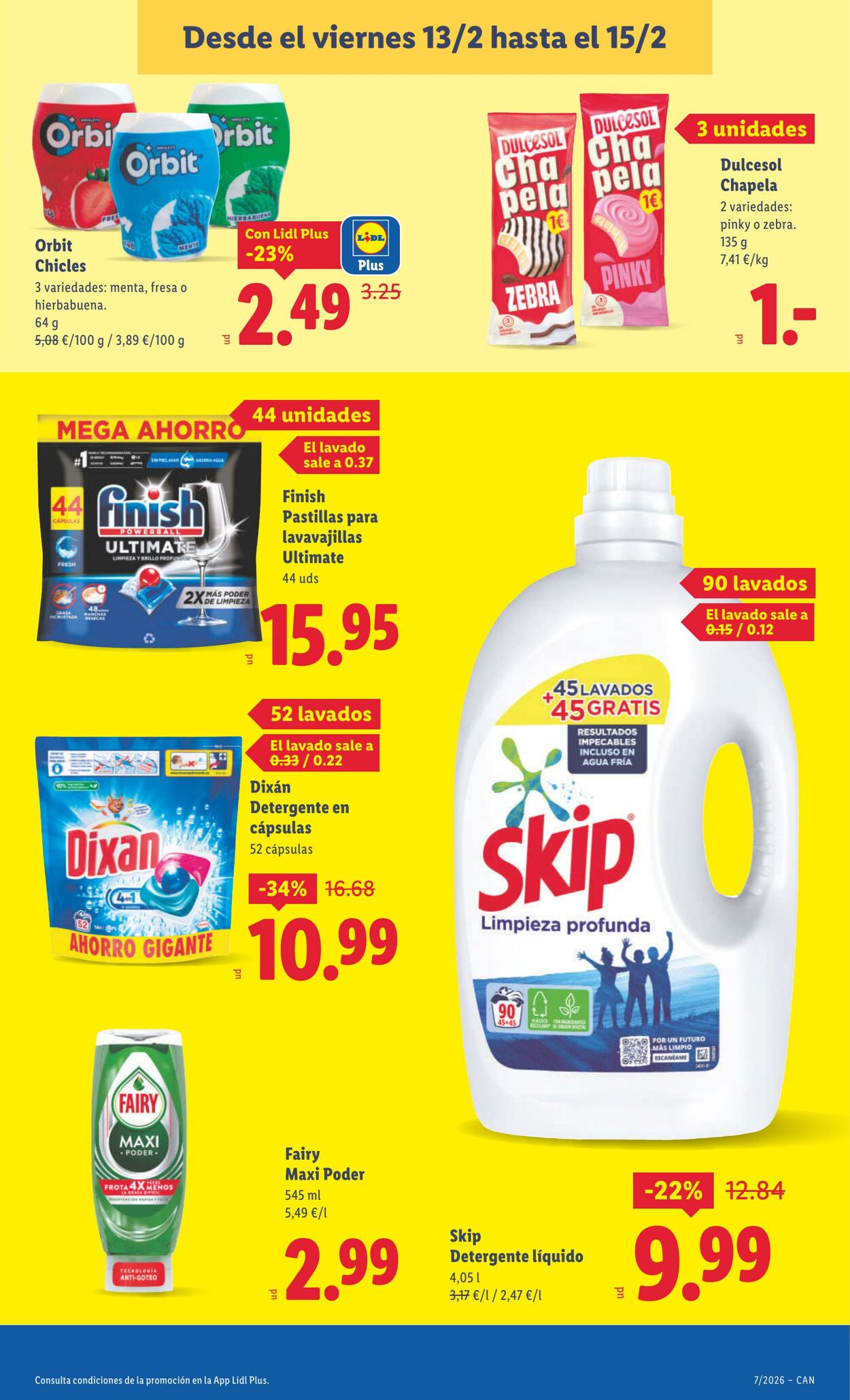 Folleto Lidl 09.02.2026 - 15.02.2026