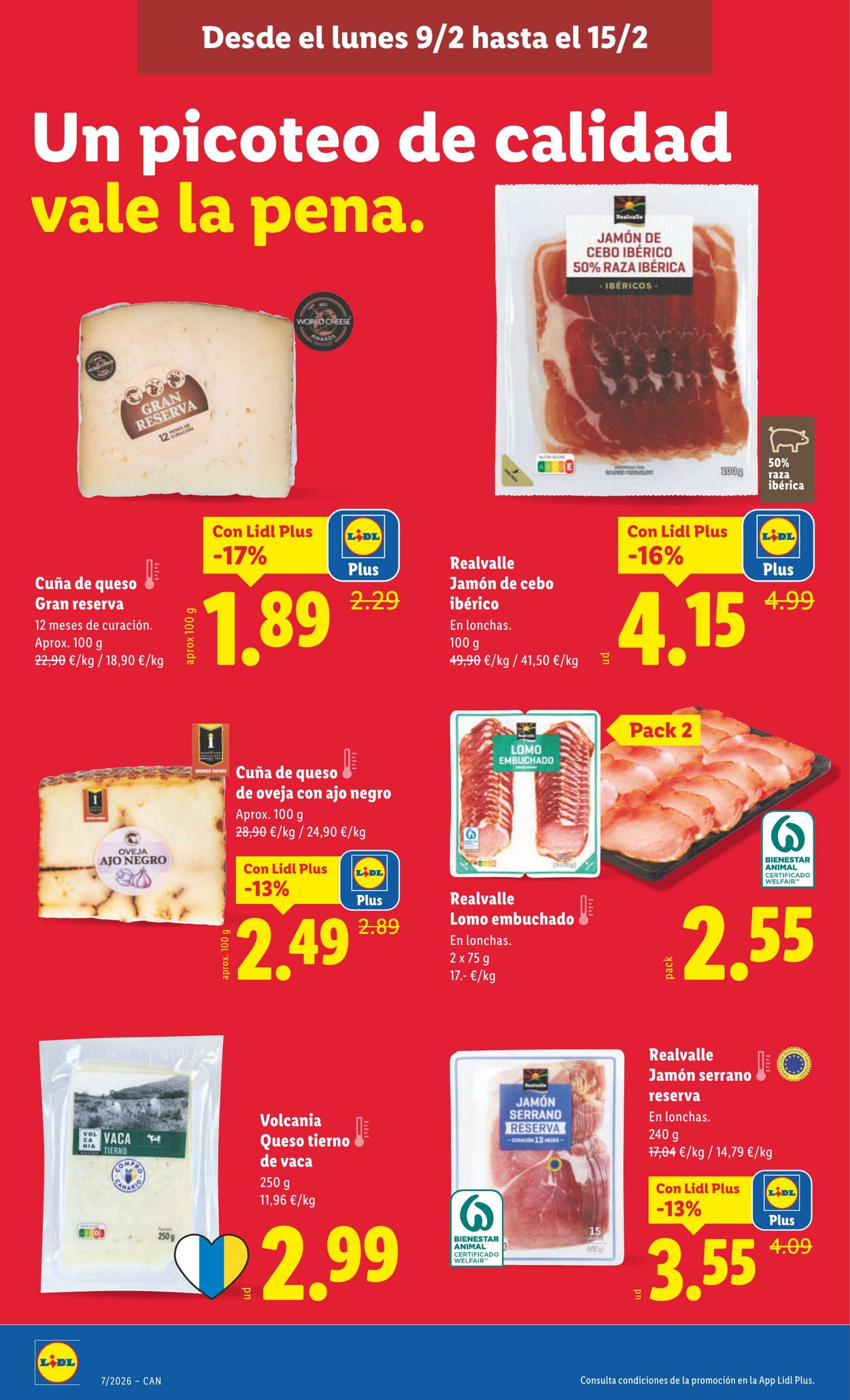 Folleto Lidl 09.02.2026 - 15.02.2026