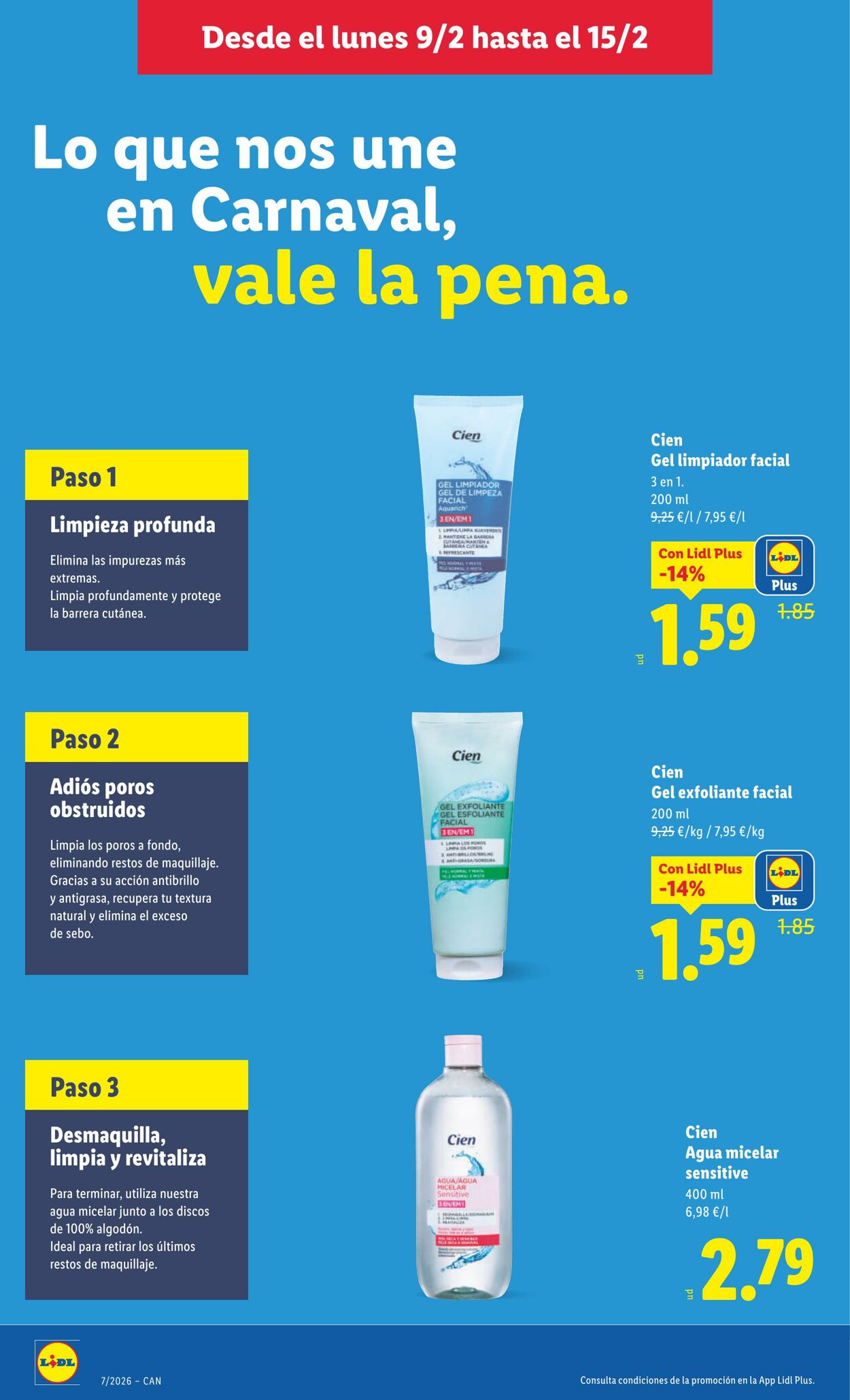 Folleto Lidl 09.02.2026 - 15.02.2026