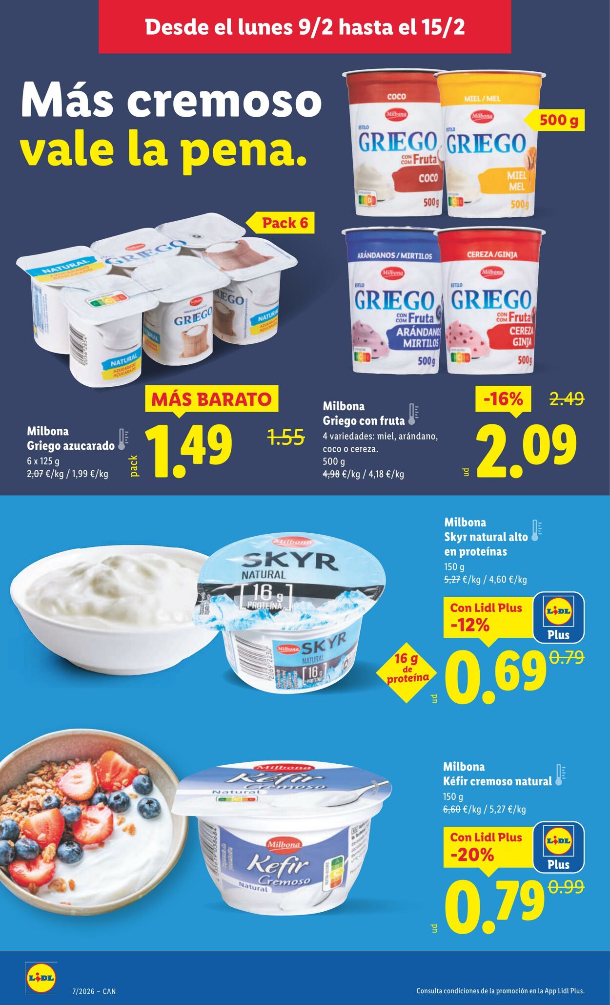 Folleto Lidl 09.02.2026 - 15.02.2026