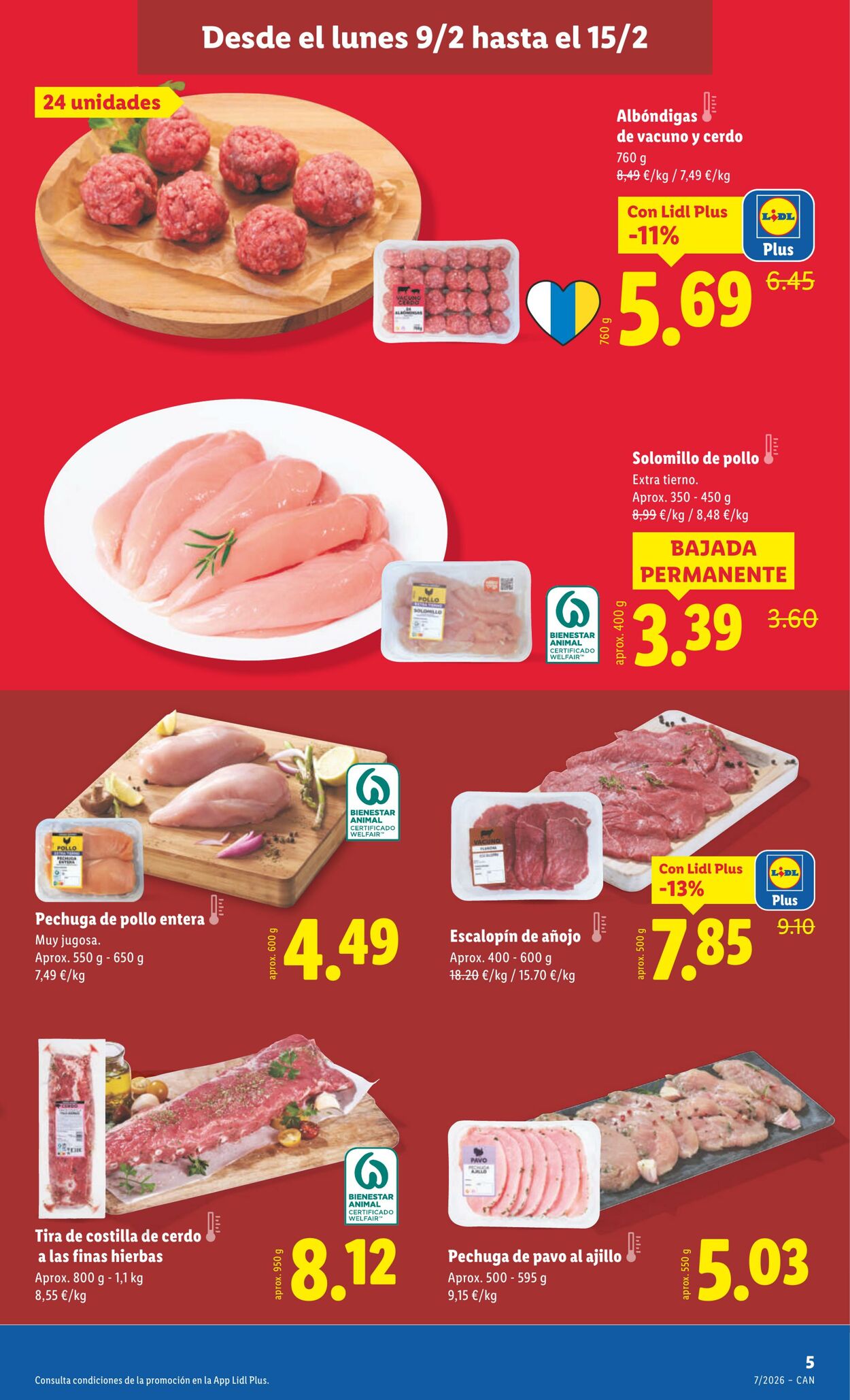 Folleto Lidl 09.02.2026 - 15.02.2026