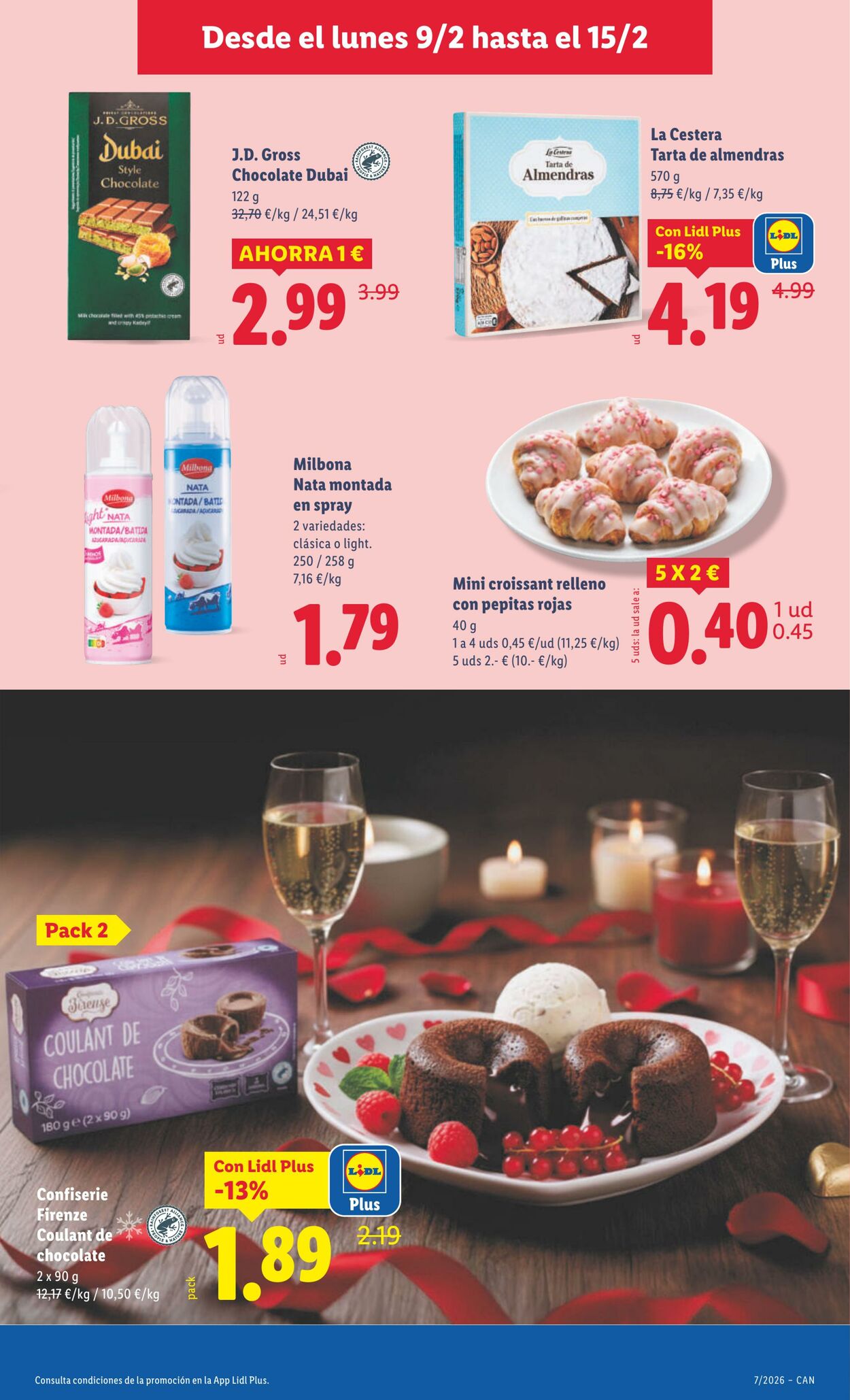 Folleto Lidl 09.02.2026 - 15.02.2026