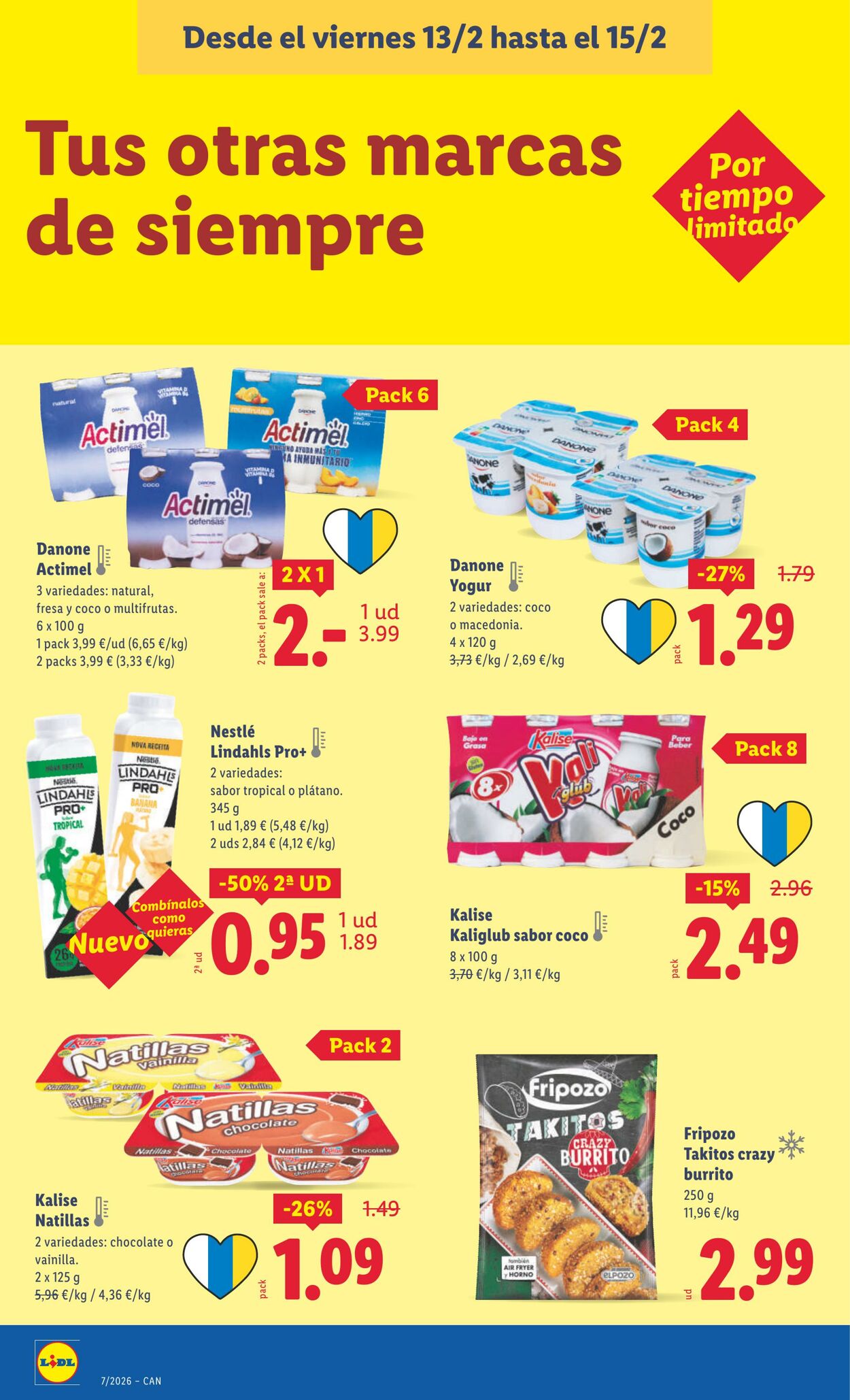 Folleto Lidl 09.02.2026 - 15.02.2026