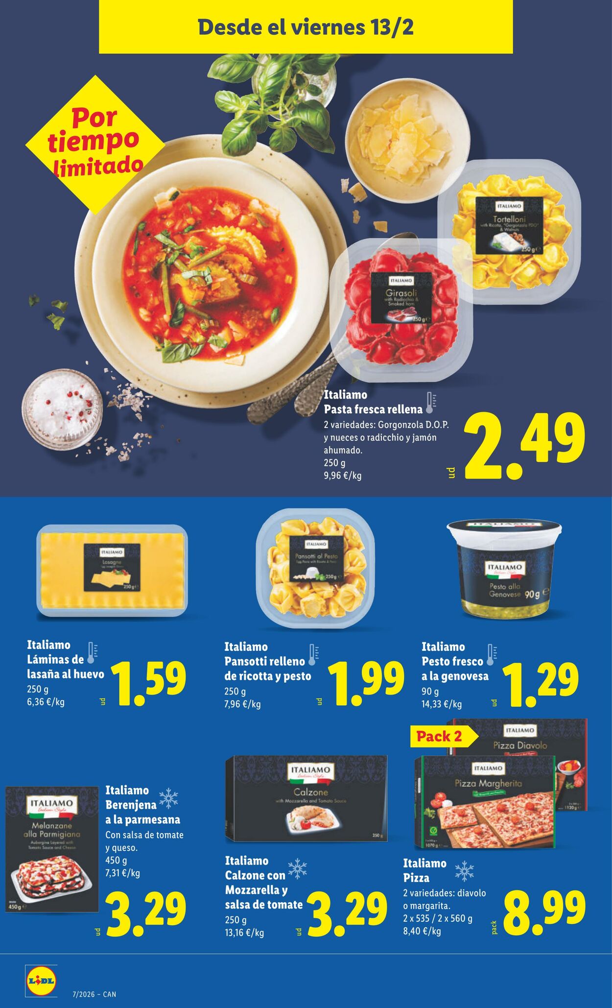Folleto Lidl 09.02.2026 - 15.02.2026