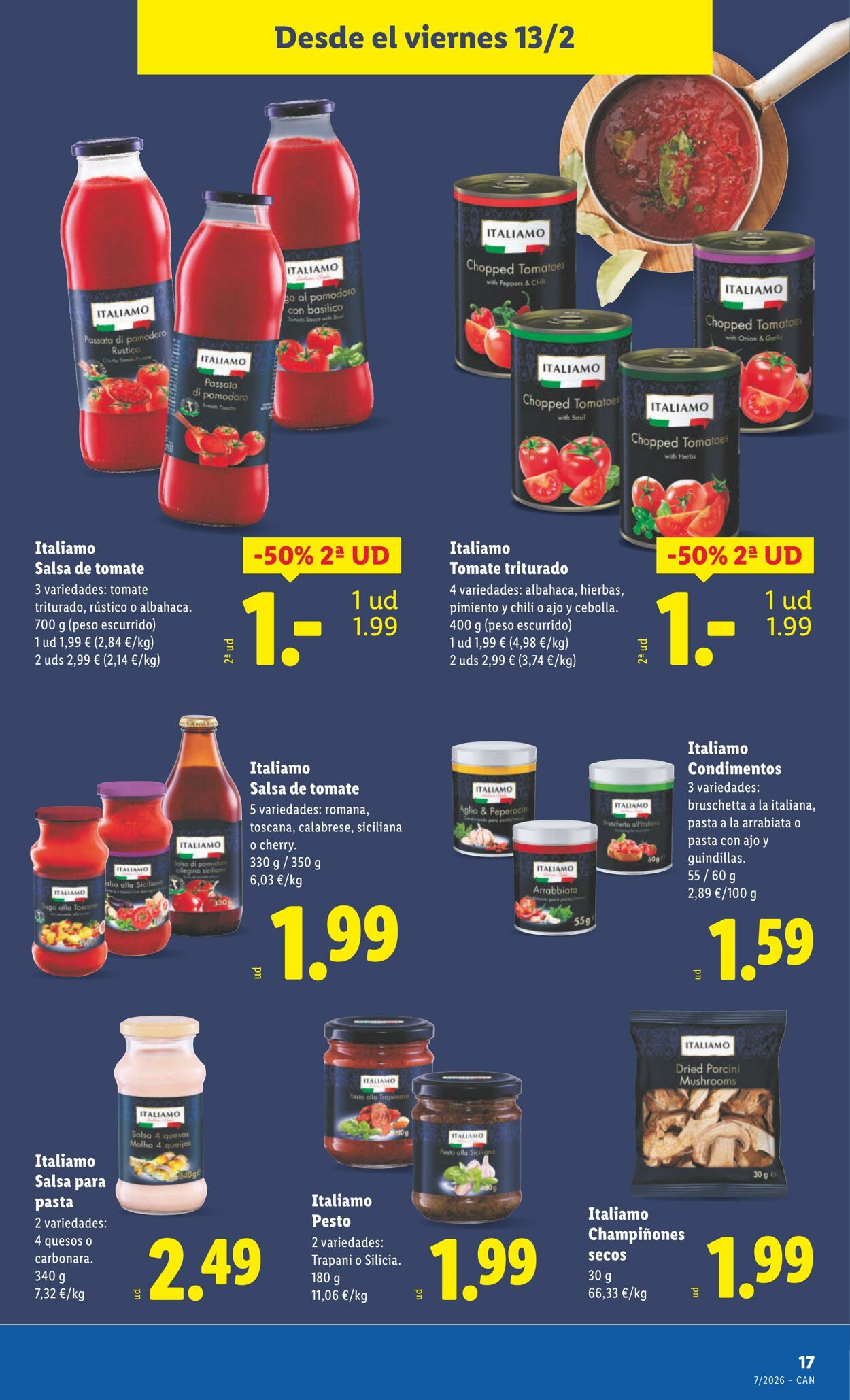 Folleto Lidl 09.02.2026 - 15.02.2026