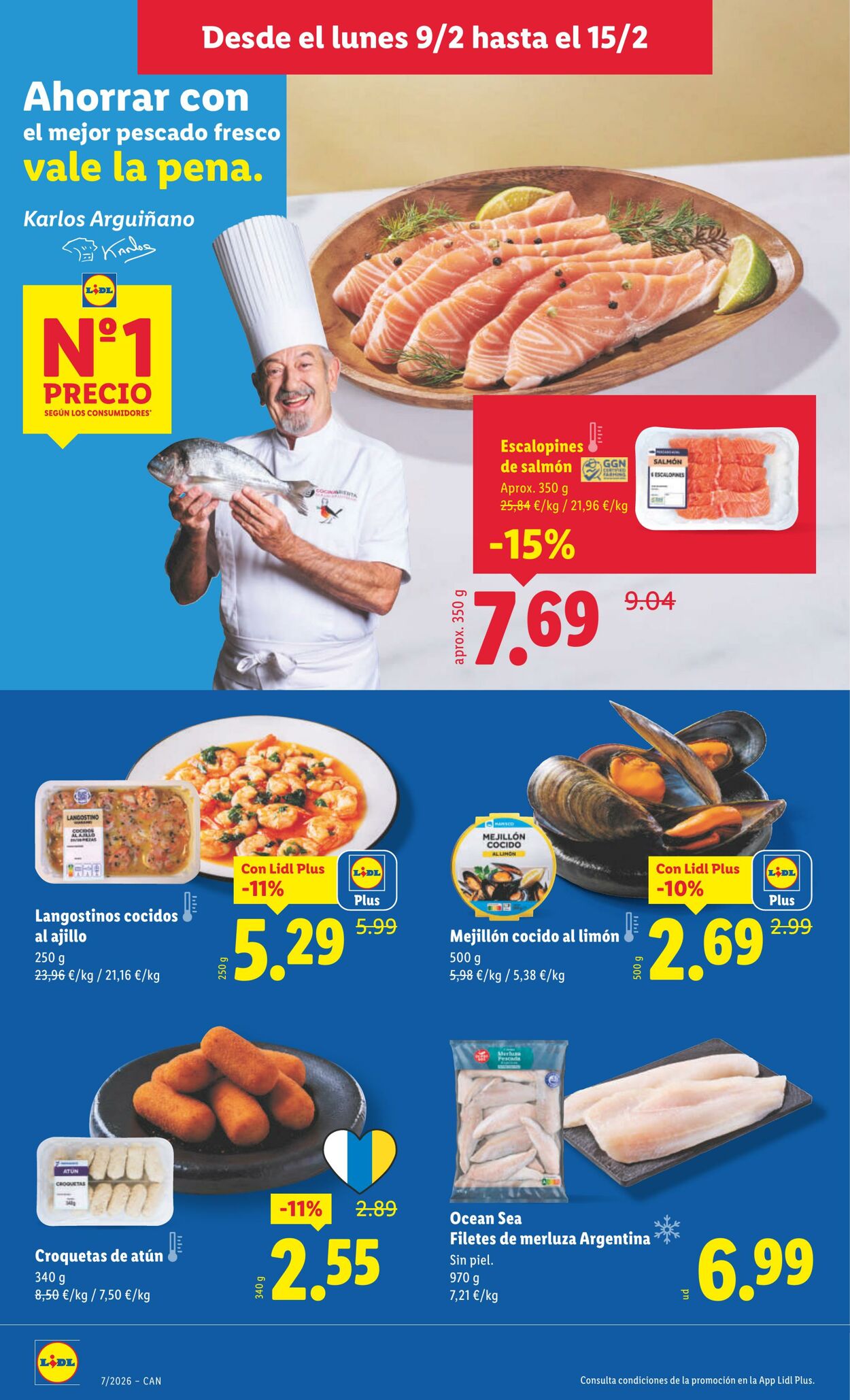 Folleto Lidl 09.02.2026 - 15.02.2026