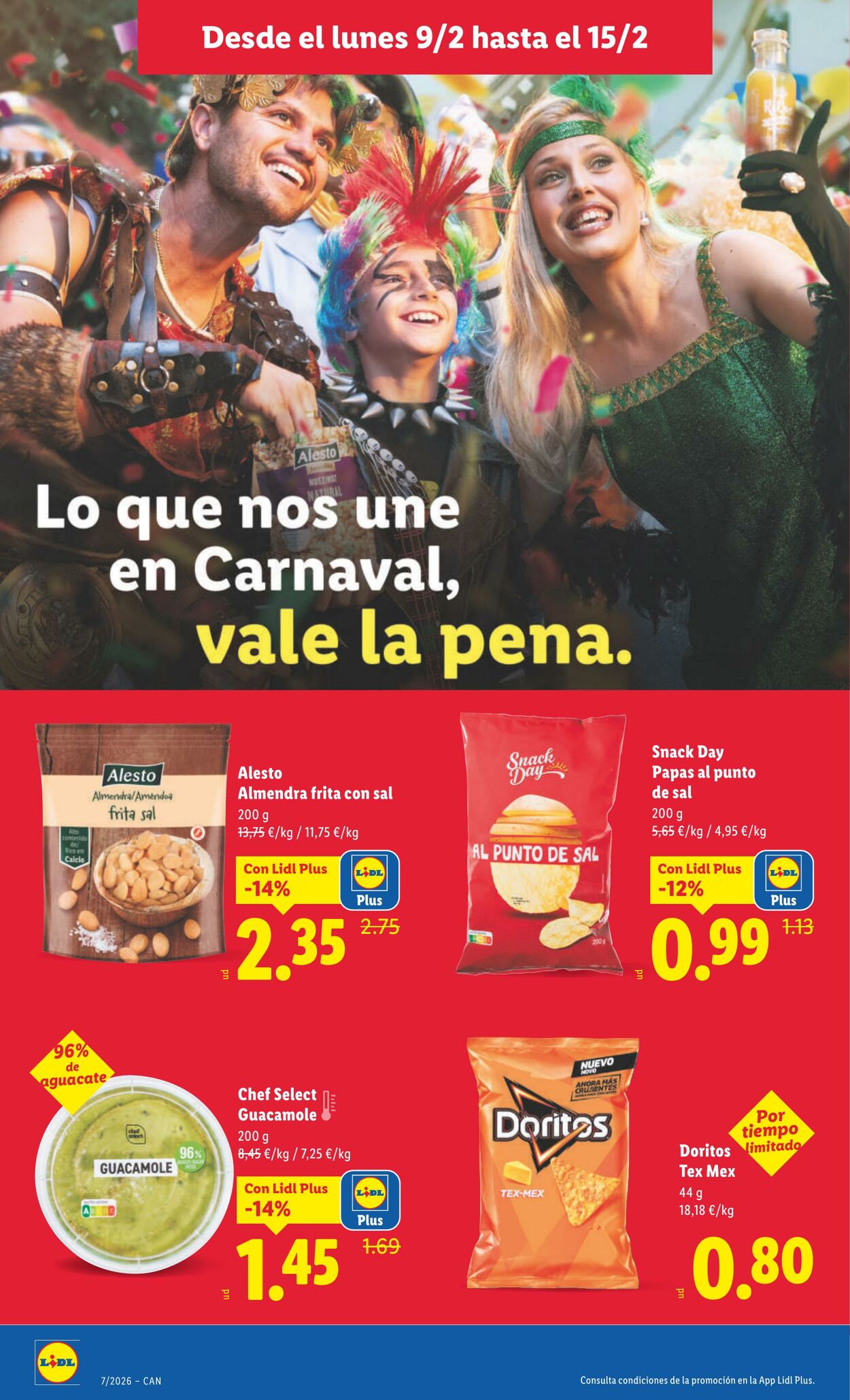 Folleto Lidl 09.02.2026 - 15.02.2026