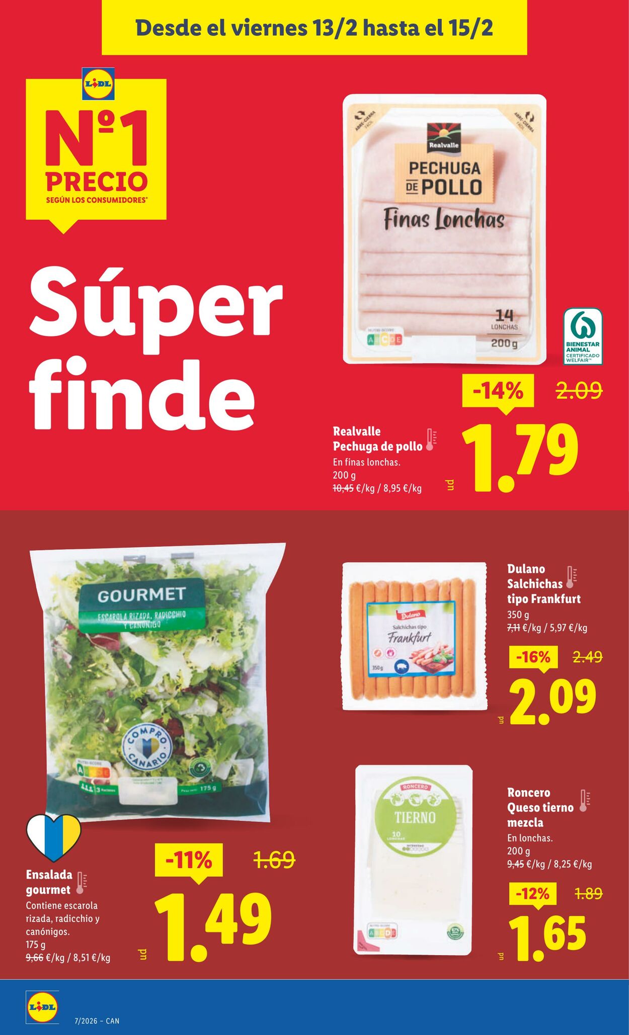 Folleto Lidl 09.02.2026 - 15.02.2026