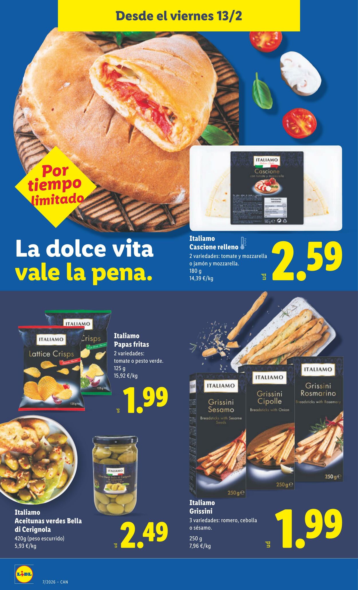 Folleto Lidl 09.02.2026 - 15.02.2026