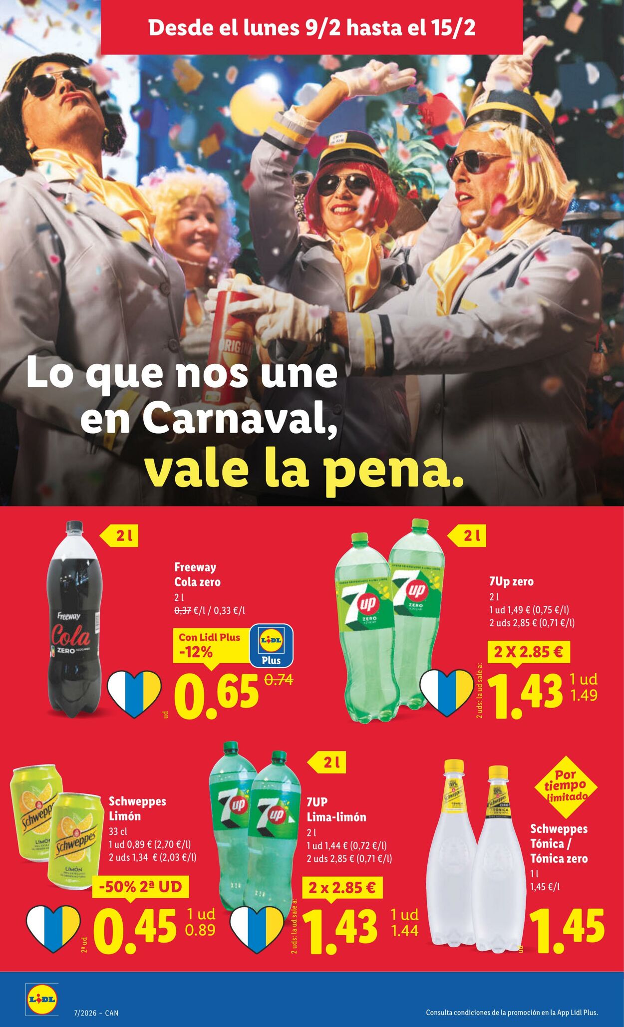 Folleto Lidl 09.02.2026 - 15.02.2026