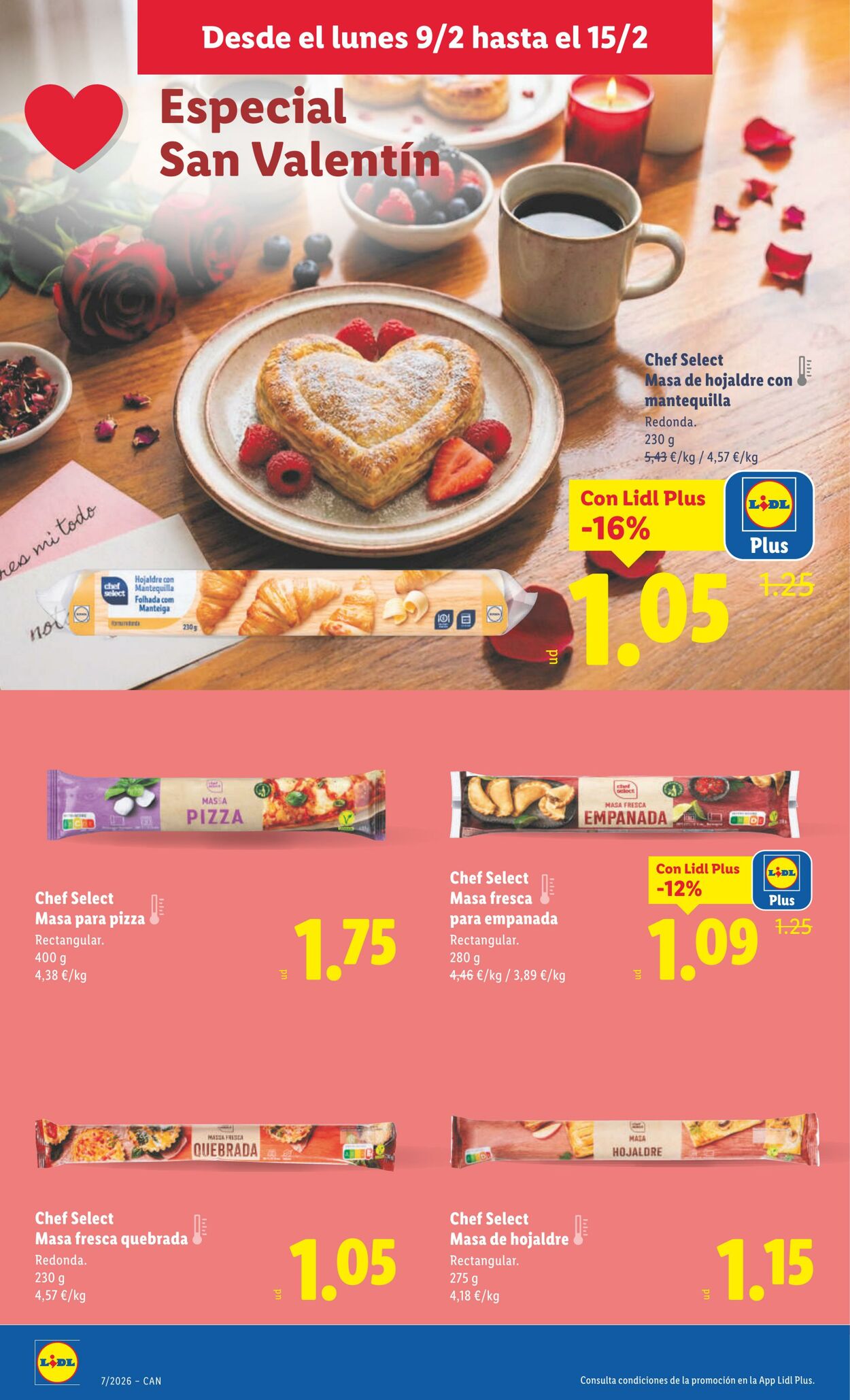 Folleto Lidl 09.02.2026 - 15.02.2026