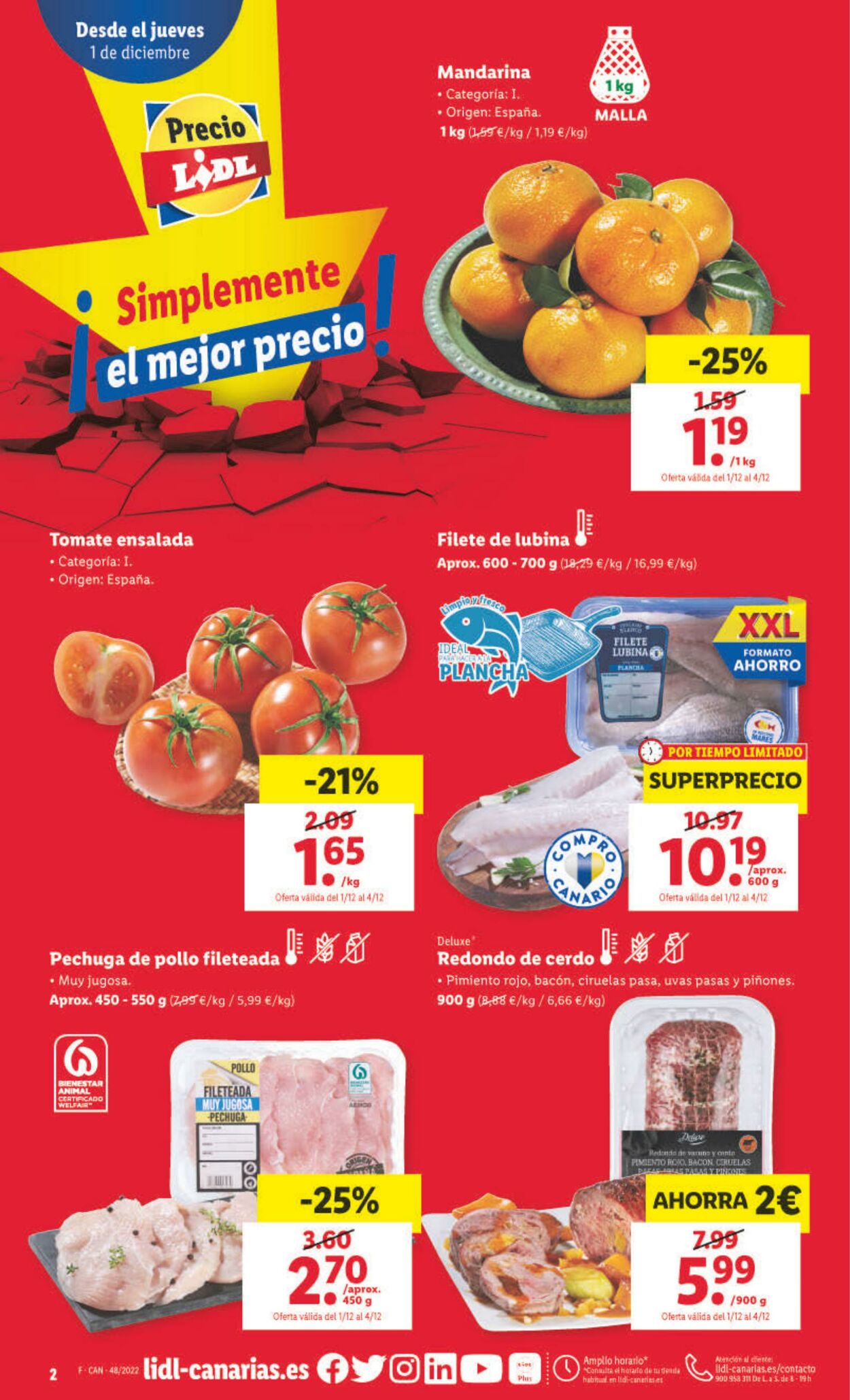 Folleto Lidl 01.12.2022 - 07.12.2022