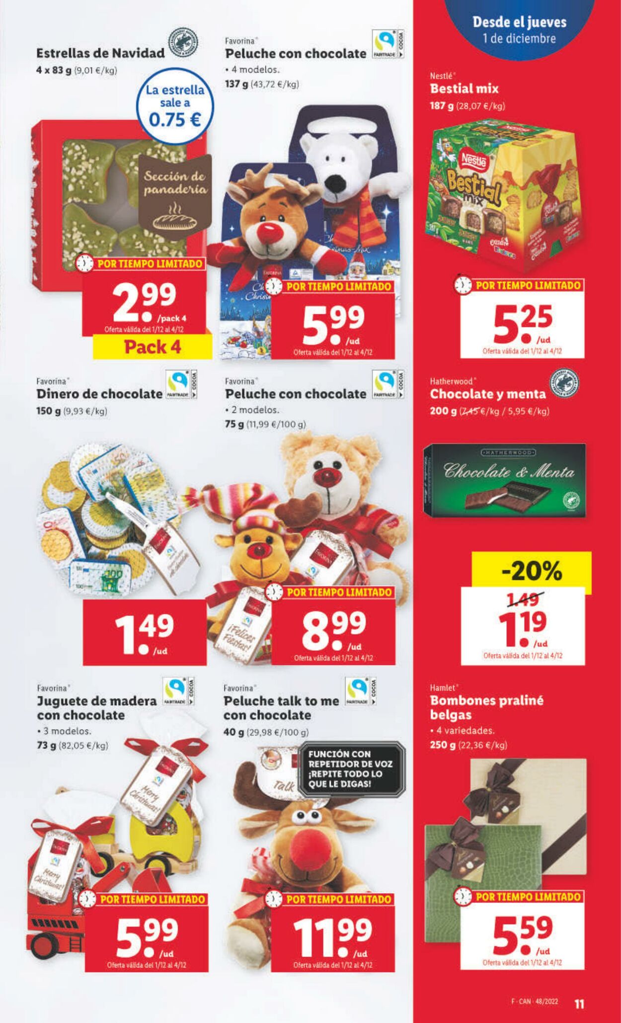 Folleto Lidl 01.12.2022 - 07.12.2022