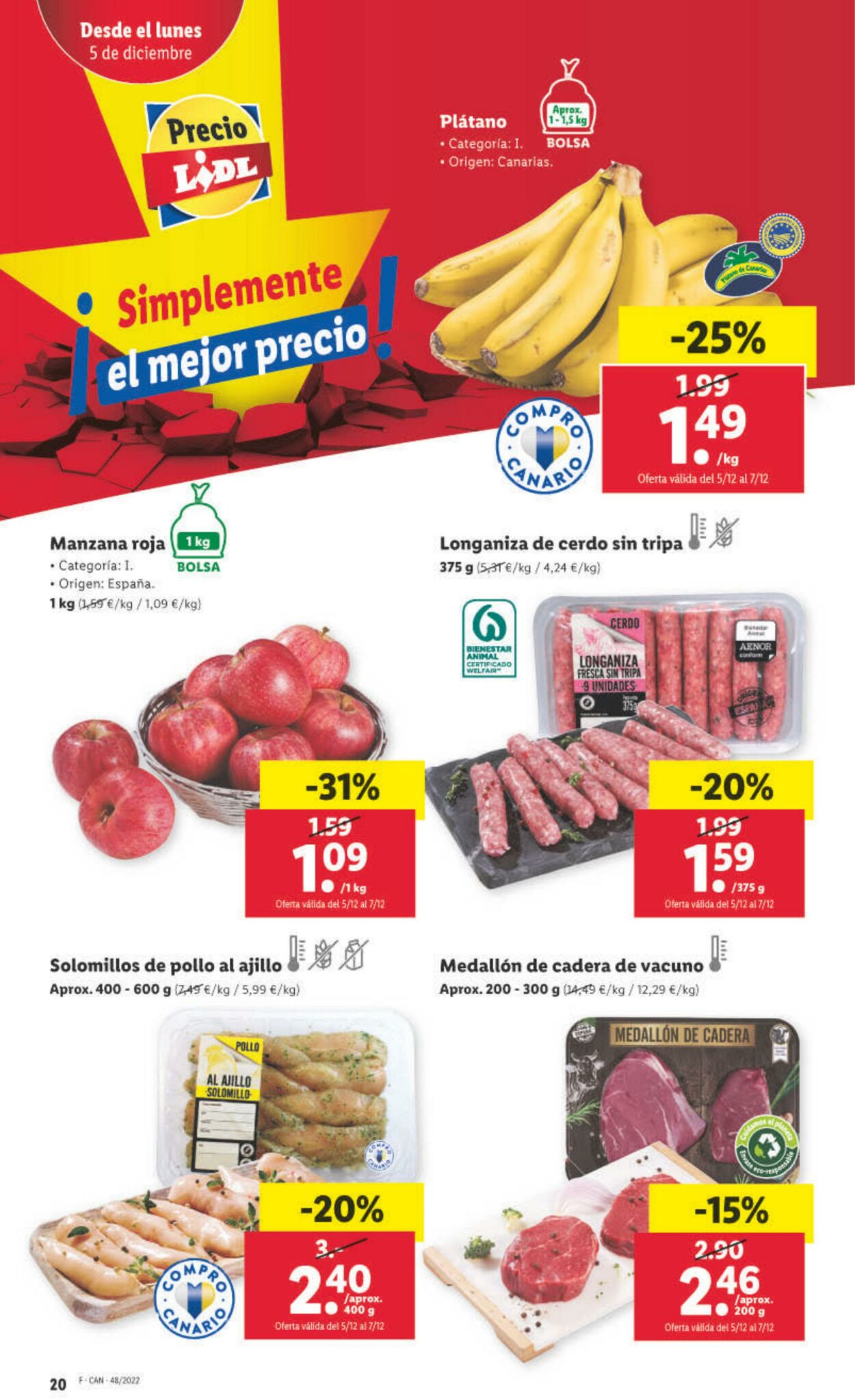 Folleto Lidl 01.12.2022 - 07.12.2022