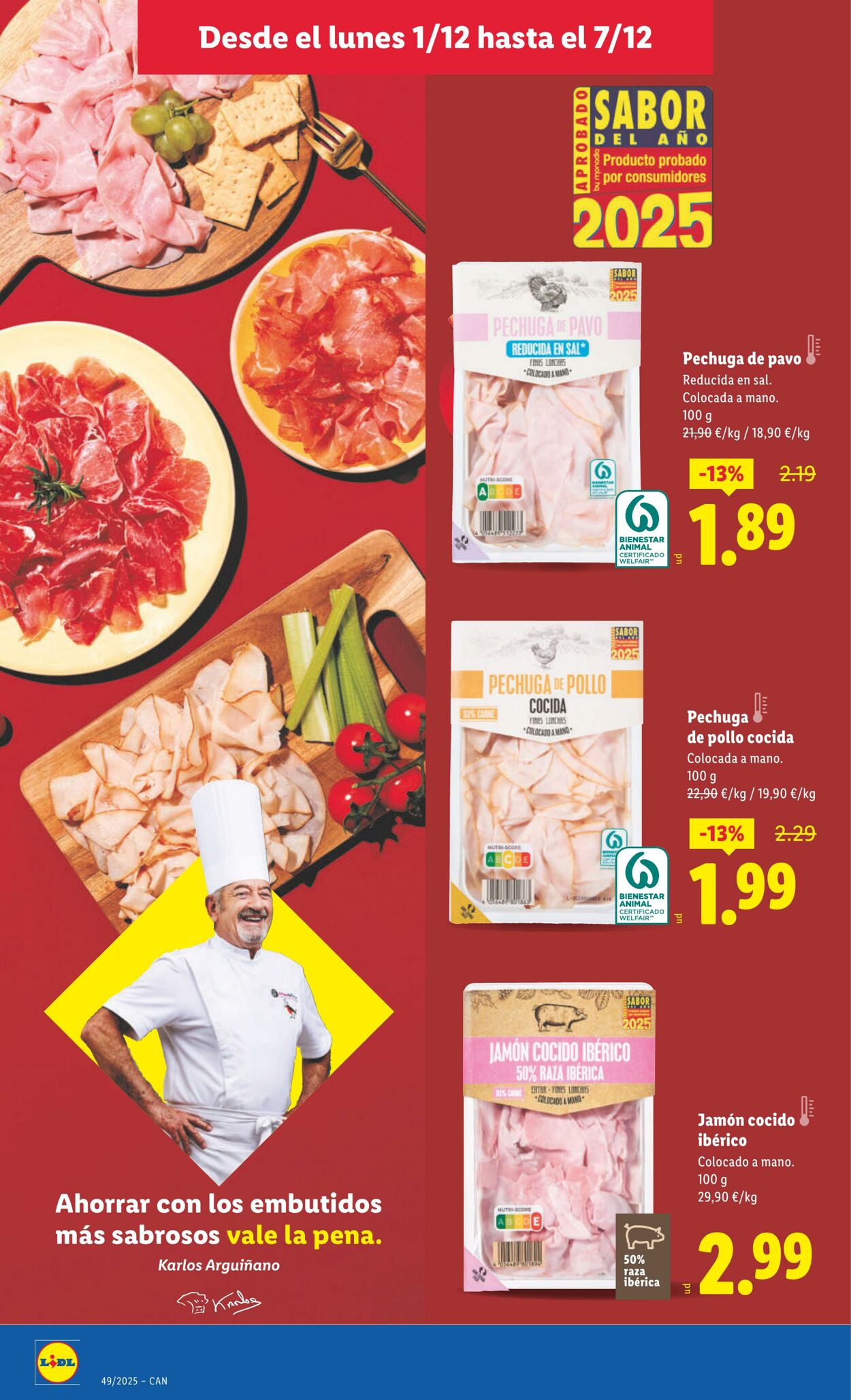 Folleto Lidl 01.12.2025 - 07.12.2025