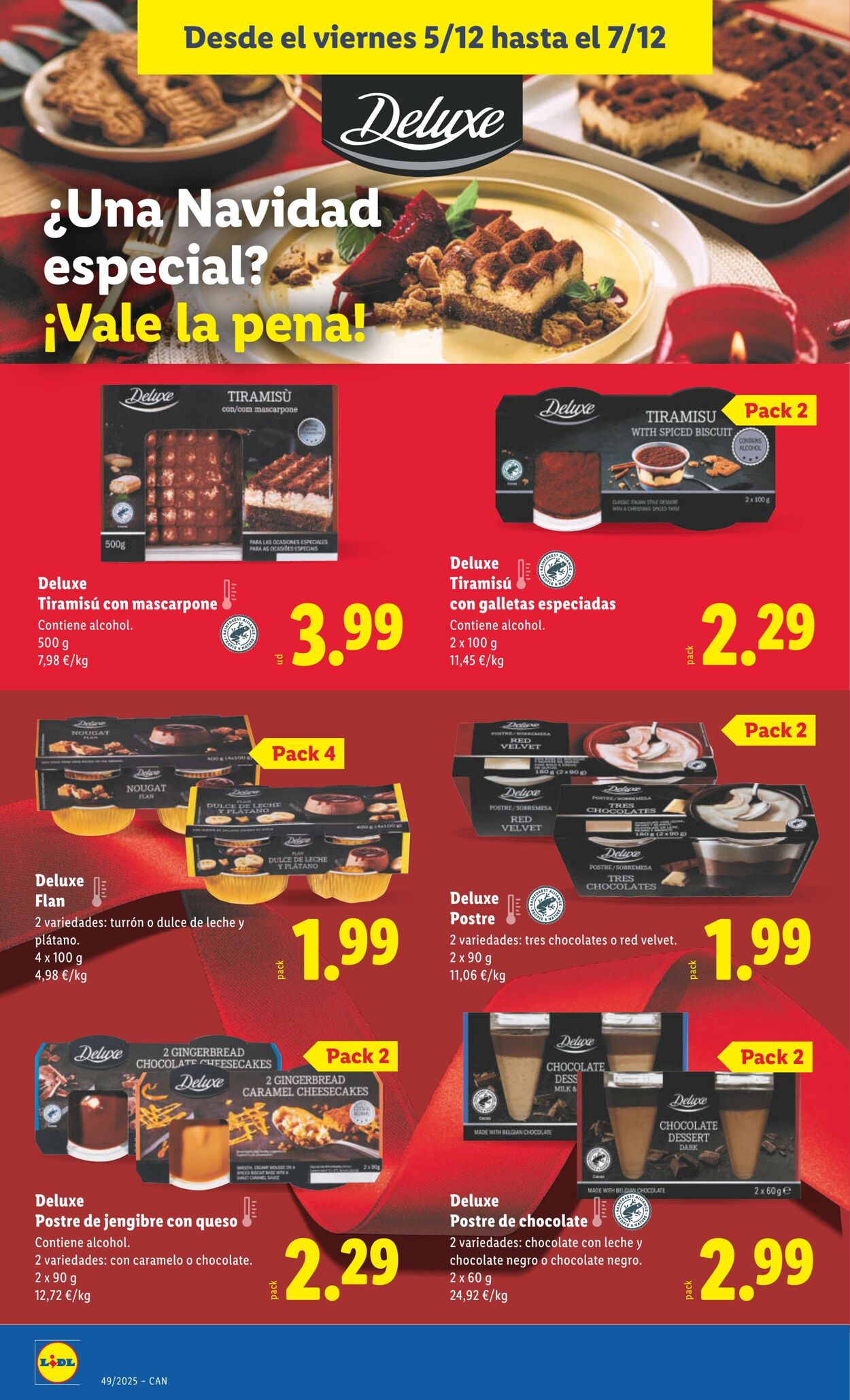 Folleto Lidl 01.12.2025 - 07.12.2025