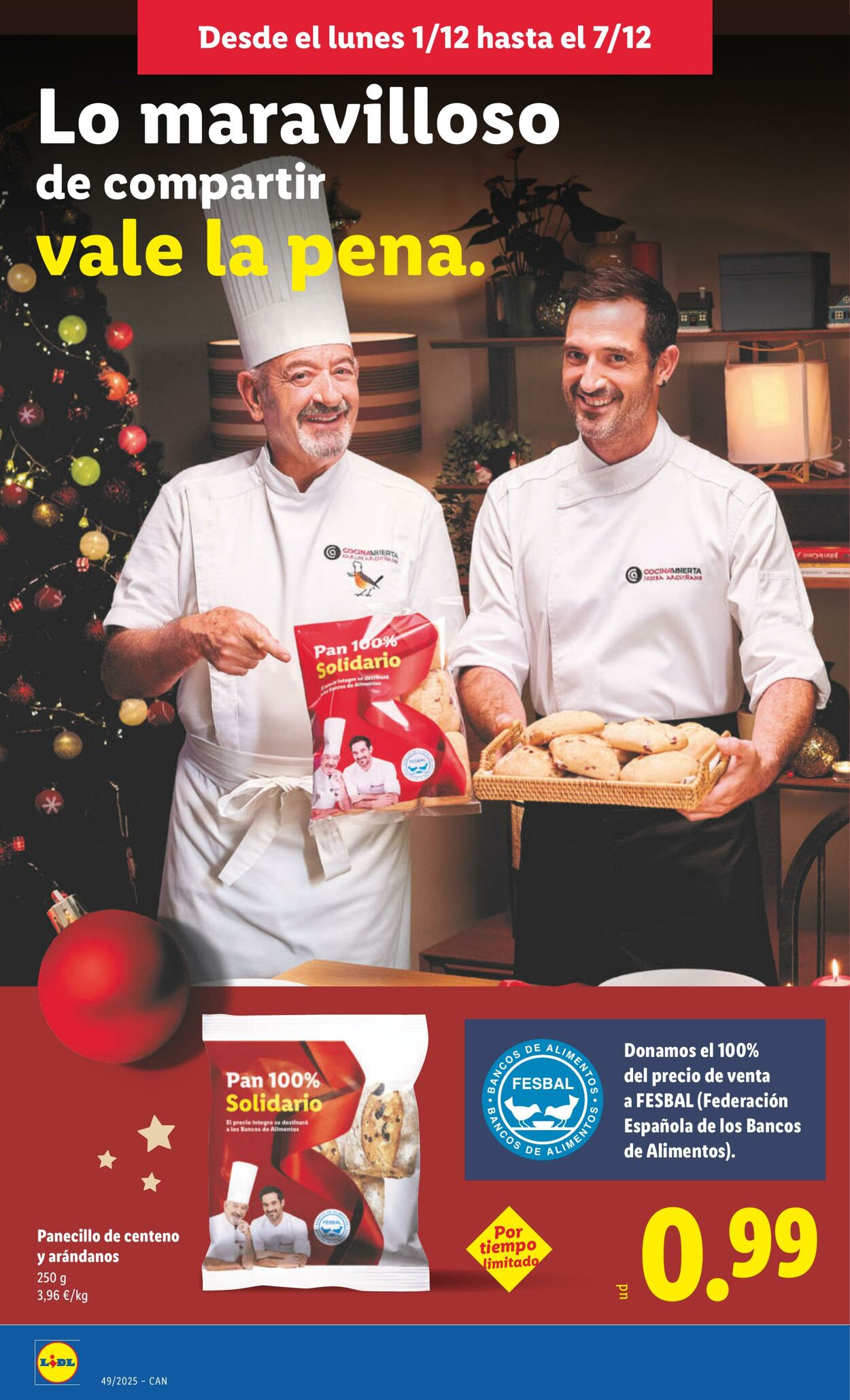 Folleto Lidl 01.12.2025 - 07.12.2025