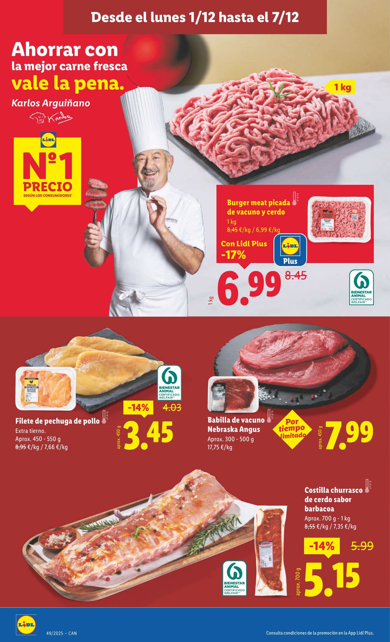 Folleto Lidl 01.12.2025 - 07.12.2025