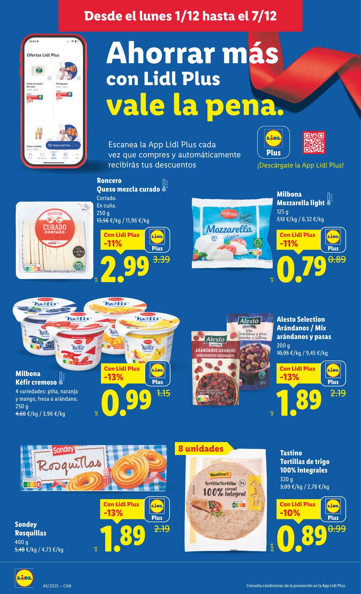 Folleto Lidl 01.12.2025 - 07.12.2025