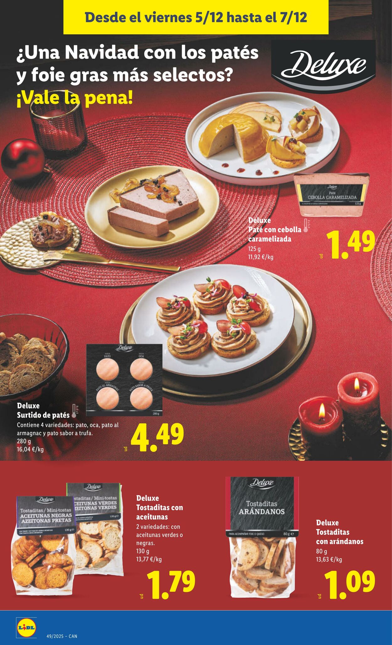 Folleto Lidl 01.12.2025 - 07.12.2025