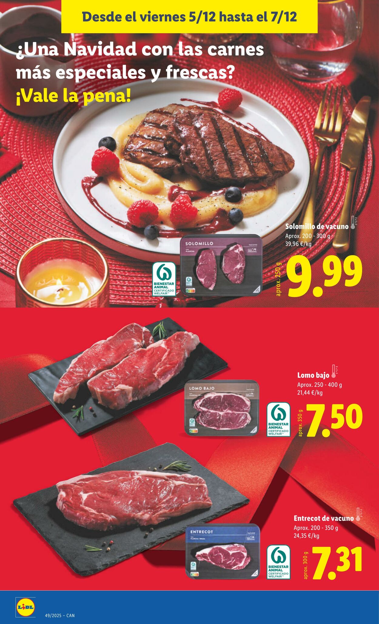 Folleto Lidl 01.12.2025 - 07.12.2025
