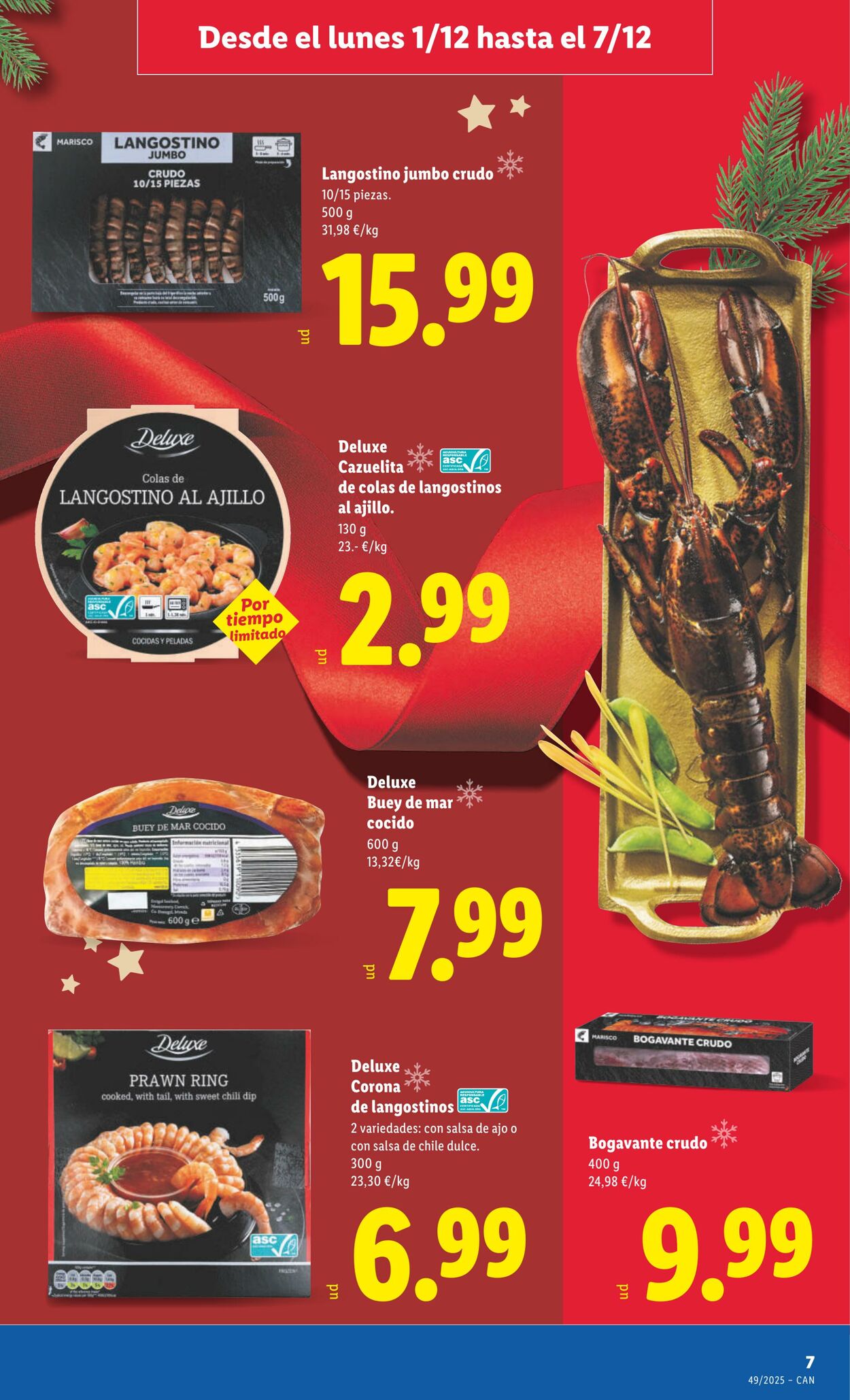 Folleto Lidl 01.12.2025 - 07.12.2025