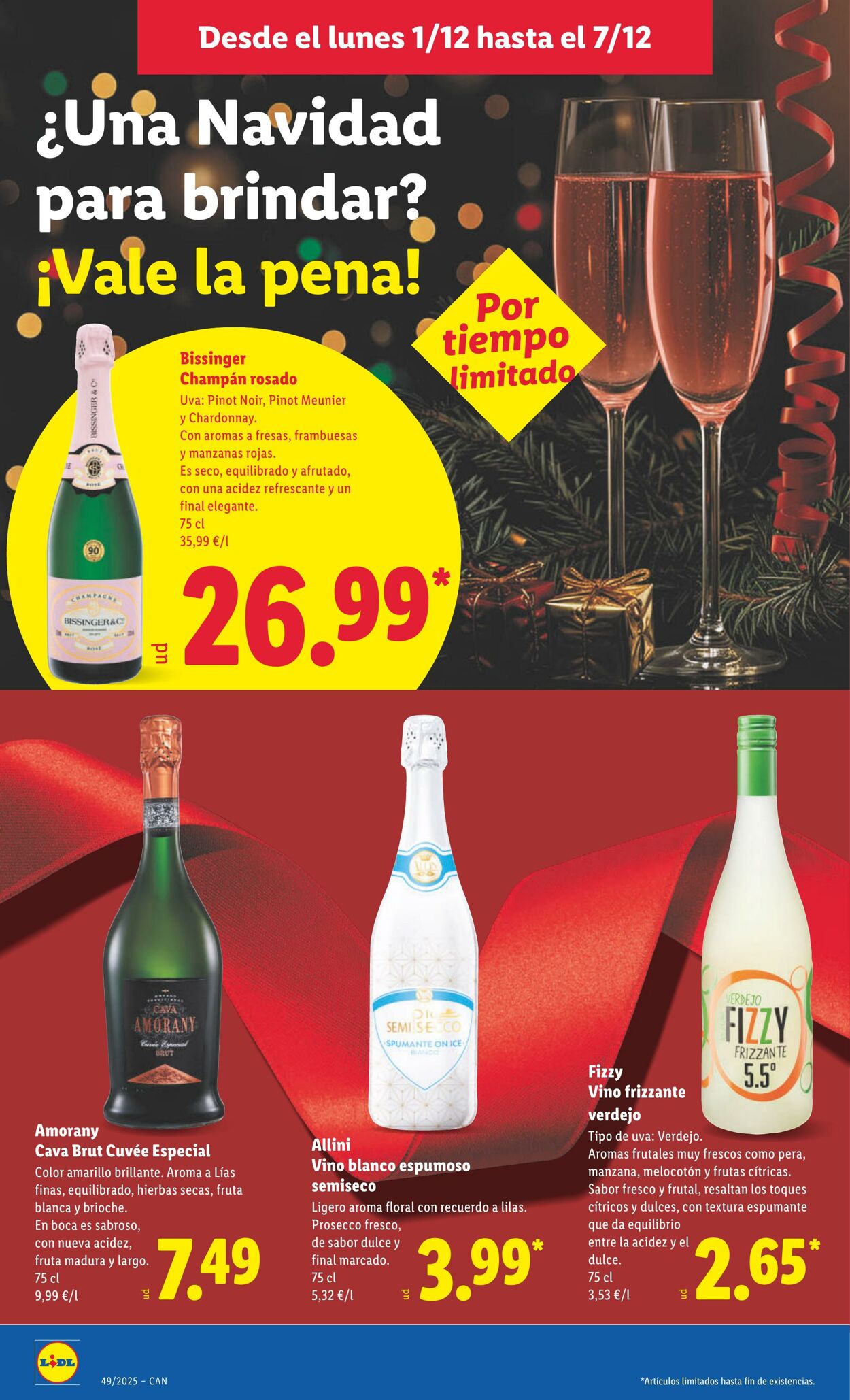 Folleto Lidl 01.12.2025 - 07.12.2025