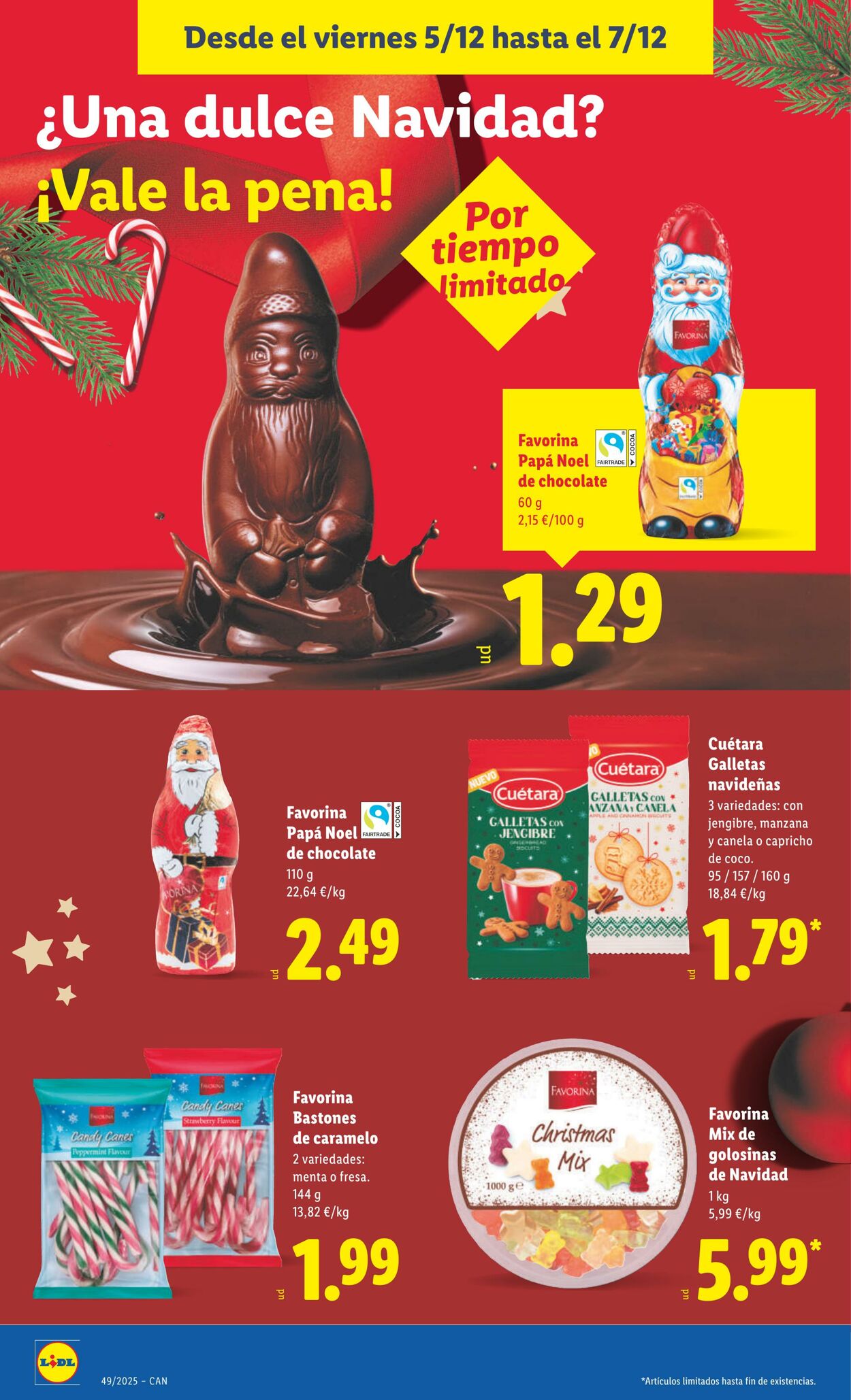 Folleto Lidl 01.12.2025 - 07.12.2025