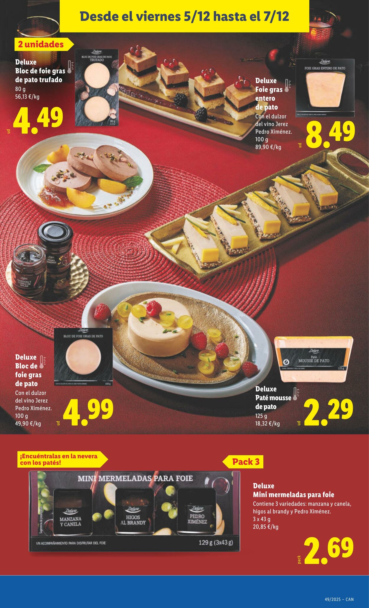 Folleto Lidl 01.12.2025 - 07.12.2025