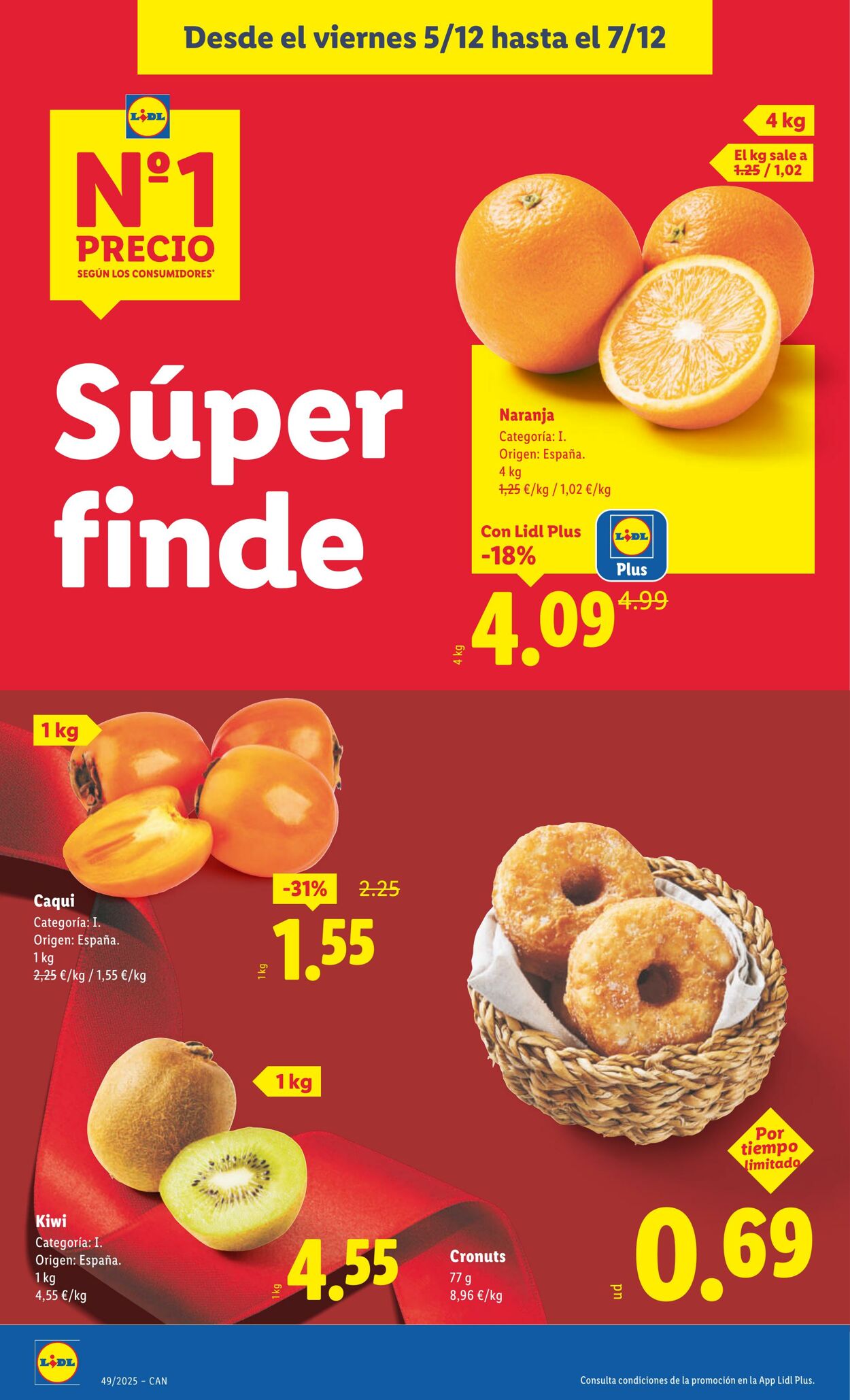 Folleto Lidl 01.12.2025 - 07.12.2025