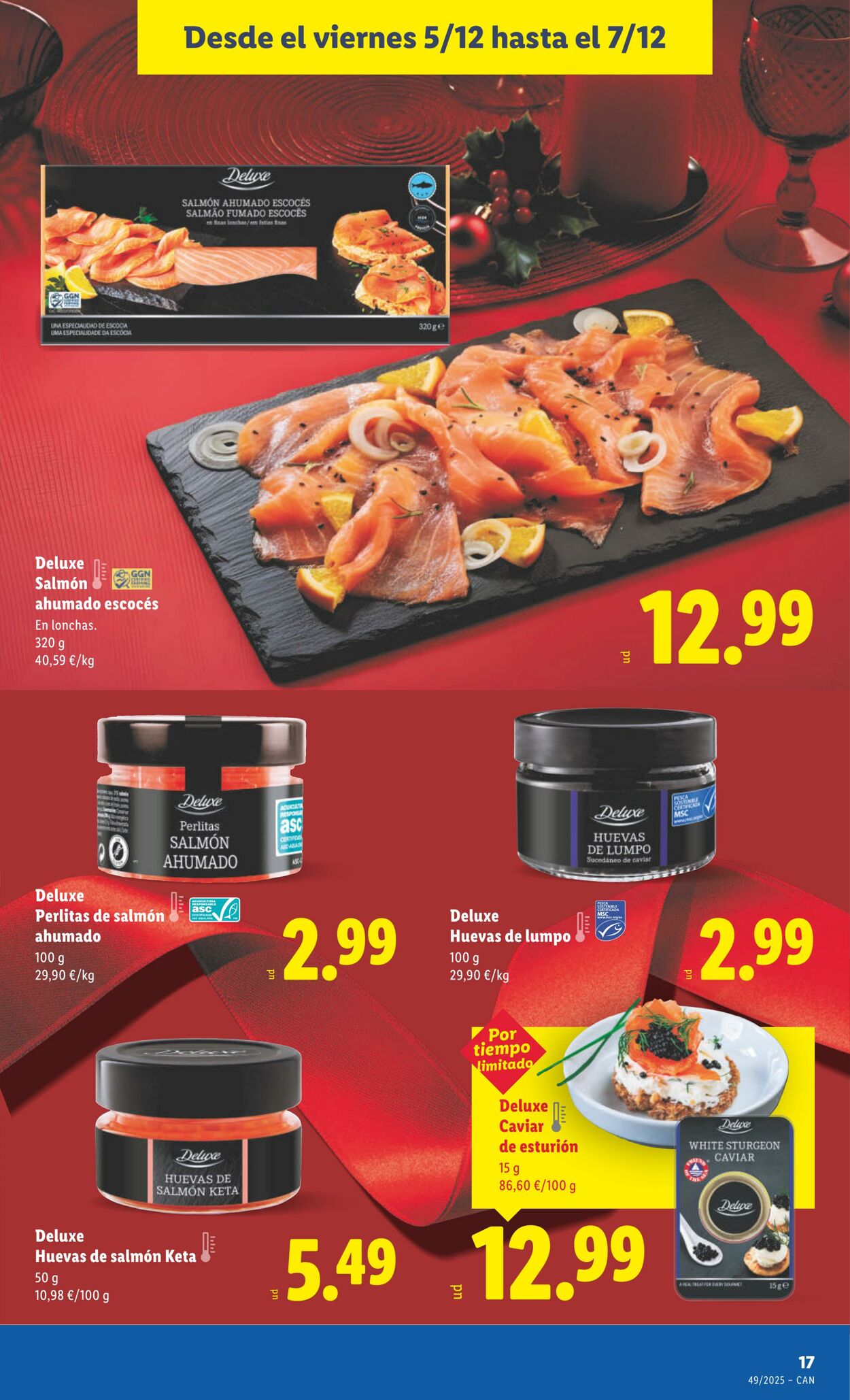 Folleto Lidl 01.12.2025 - 07.12.2025